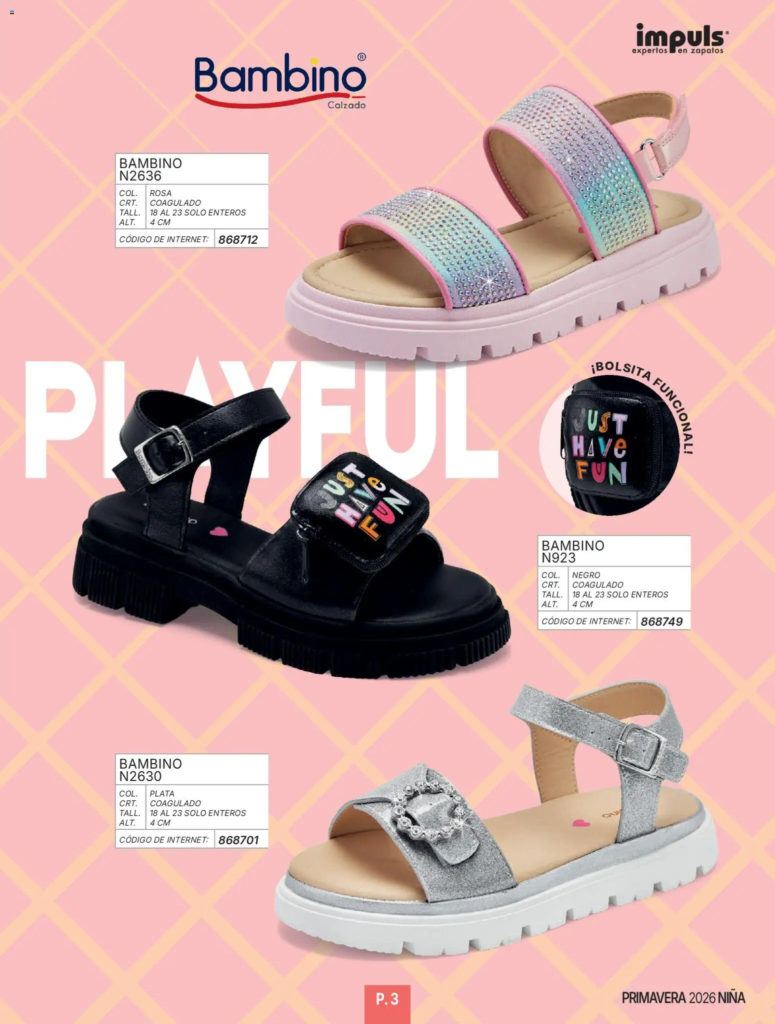 Vista previa las ofertas de la tienda Impuls - Catálogo Niña desde el 01/01/2026 - Zapatos