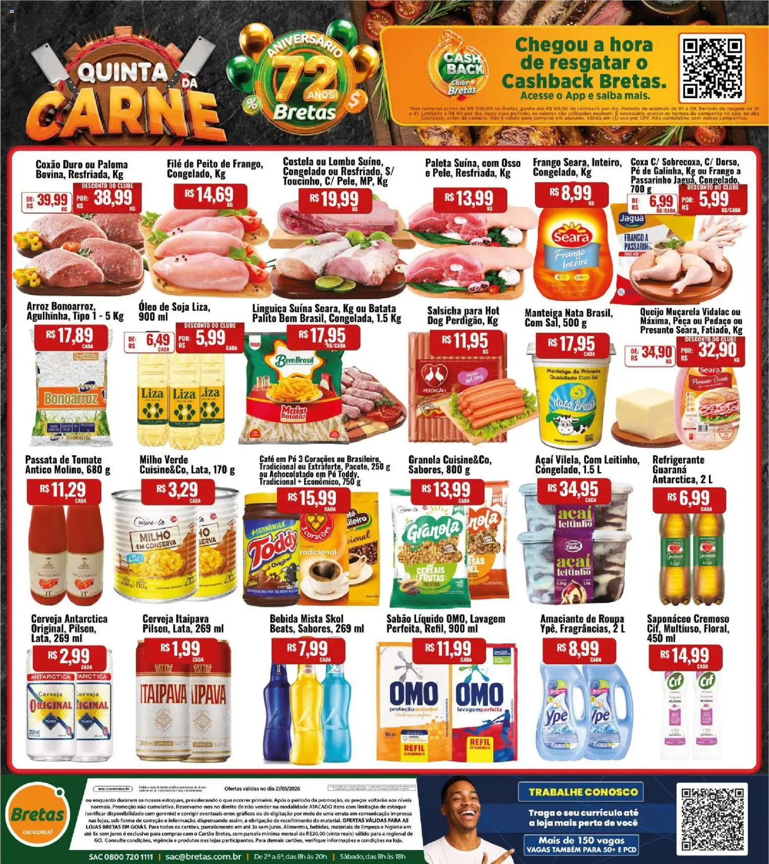 Pré-Visualização do folheto "Bretas - Ofertas da semana" da loja Bretas válido a partir de 21/05/2026