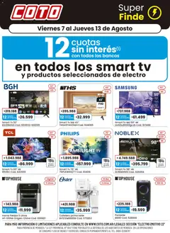 Vista previa del folleto de la tienda Coto válido desde el 07/08/2026 
