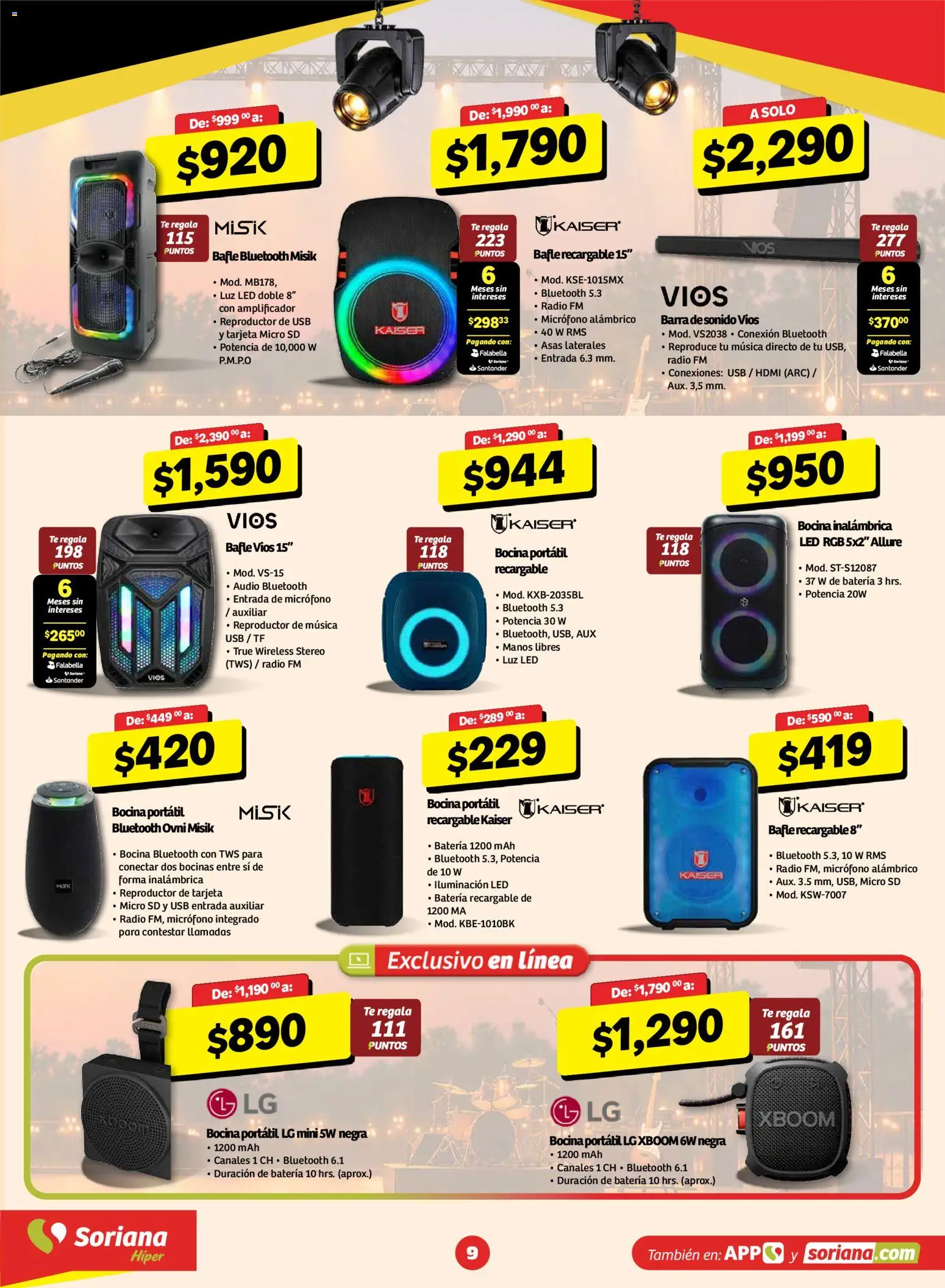 Vista previa las ofertas de la tienda Soriana - Soriana Buen Fest desde el 30/10/2026 