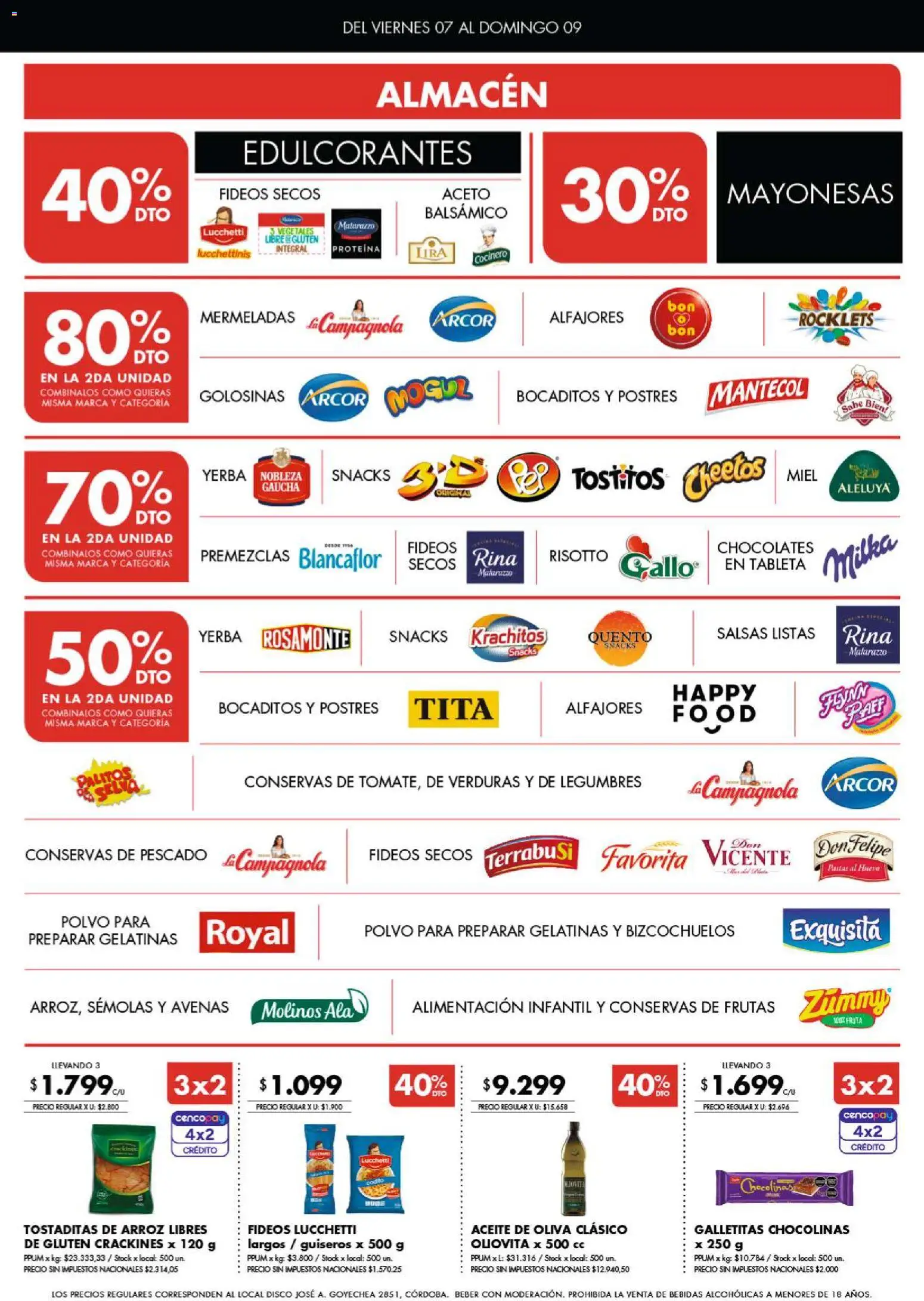 Vista previa del folleto de la tienda Disco válido desde el 07/08/2026 