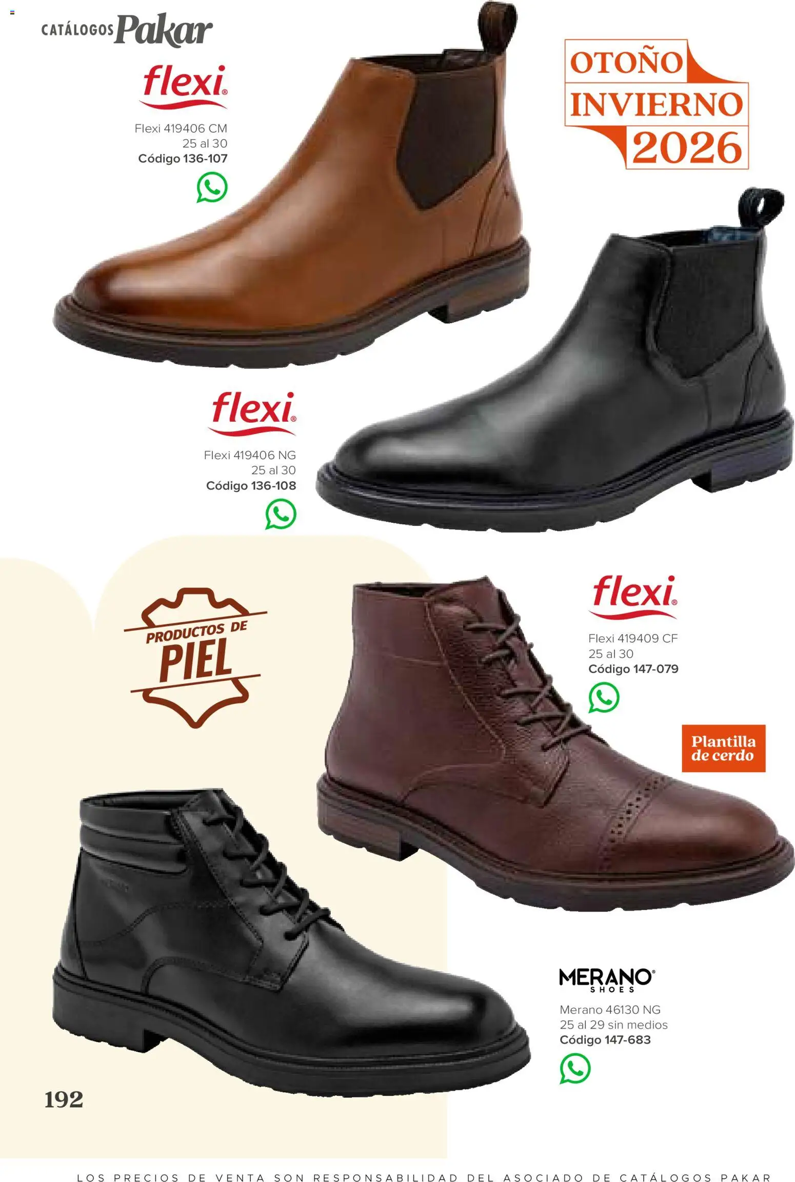 Vista previa las ofertas de la tienda SC Pakar - SC Pakar catálogo Hombre desde el 31/07/2026 - Cerdo