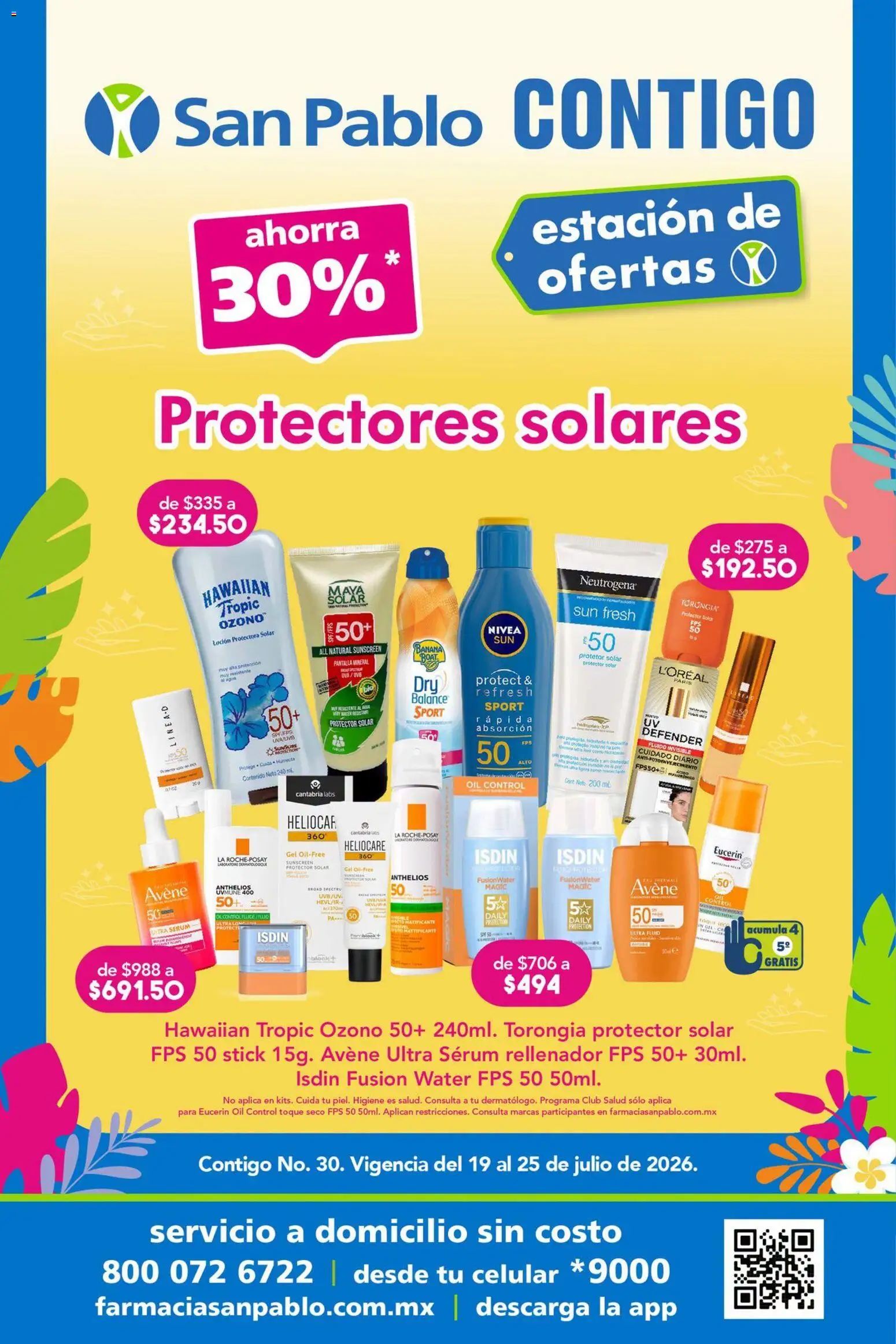Vista previa las ofertas de la tienda Farmacia San Pablo - Farmacia San Pablo catálogo desde el 19/07/2026 