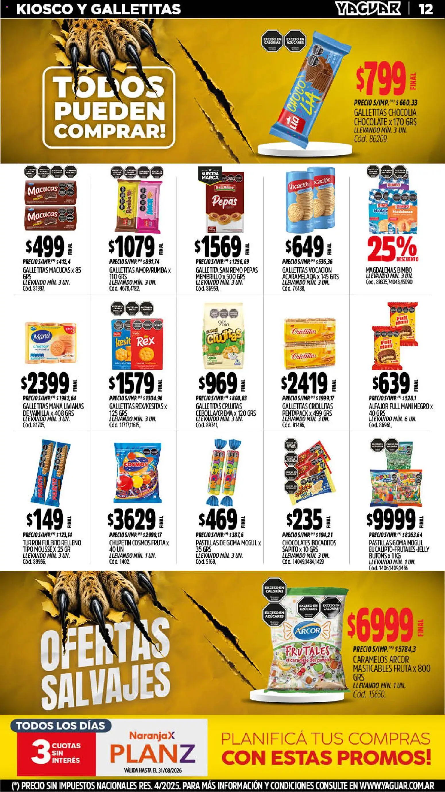 Vista previa del folleto de la tienda Yaguar válido desde el 10/08/2026 