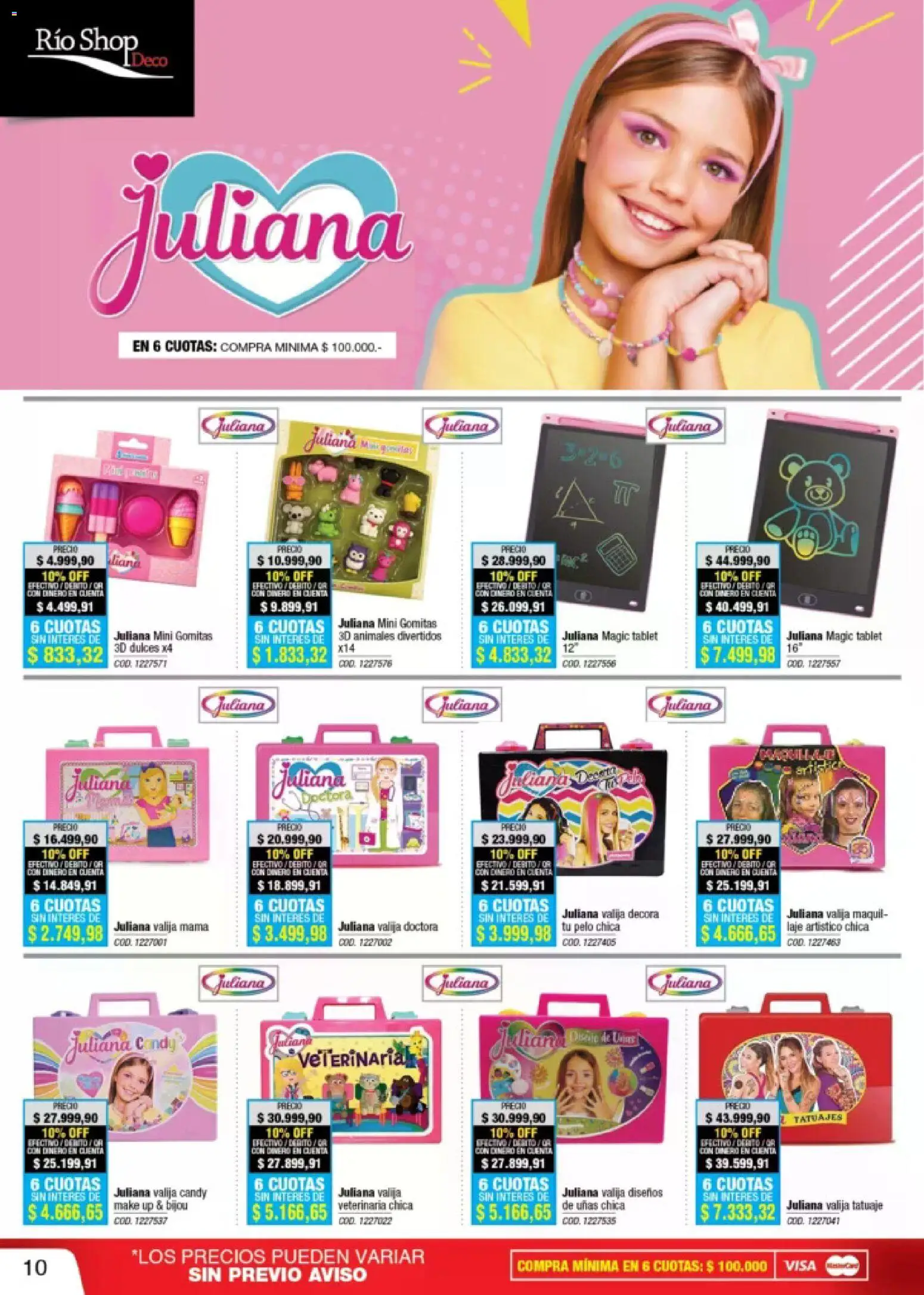Vista previa del folleto de la tienda Río Shop Deco válido desde el 01/08/2026 