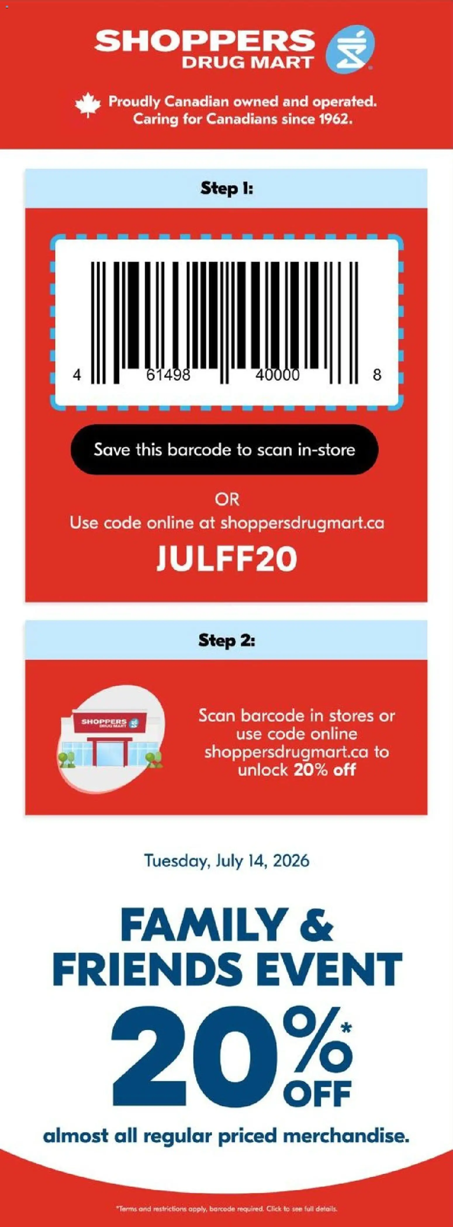 Preview of leaflet Shoppers - Event from shop Shoppers is valid from Jul 14, 2026