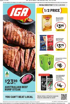 Preview of catalogue IGA catalogue from shop IGA valid 27/05/2026