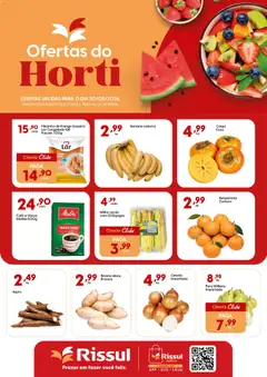 Pré-Visualização do folheto "Rissul ofertas Quarta do Horti" da loja Rissul válido a partir de 20/05/2026