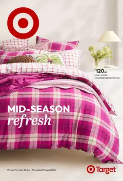 Preview of catalogue Target catalogue from shop Target valid 30/07/2026
