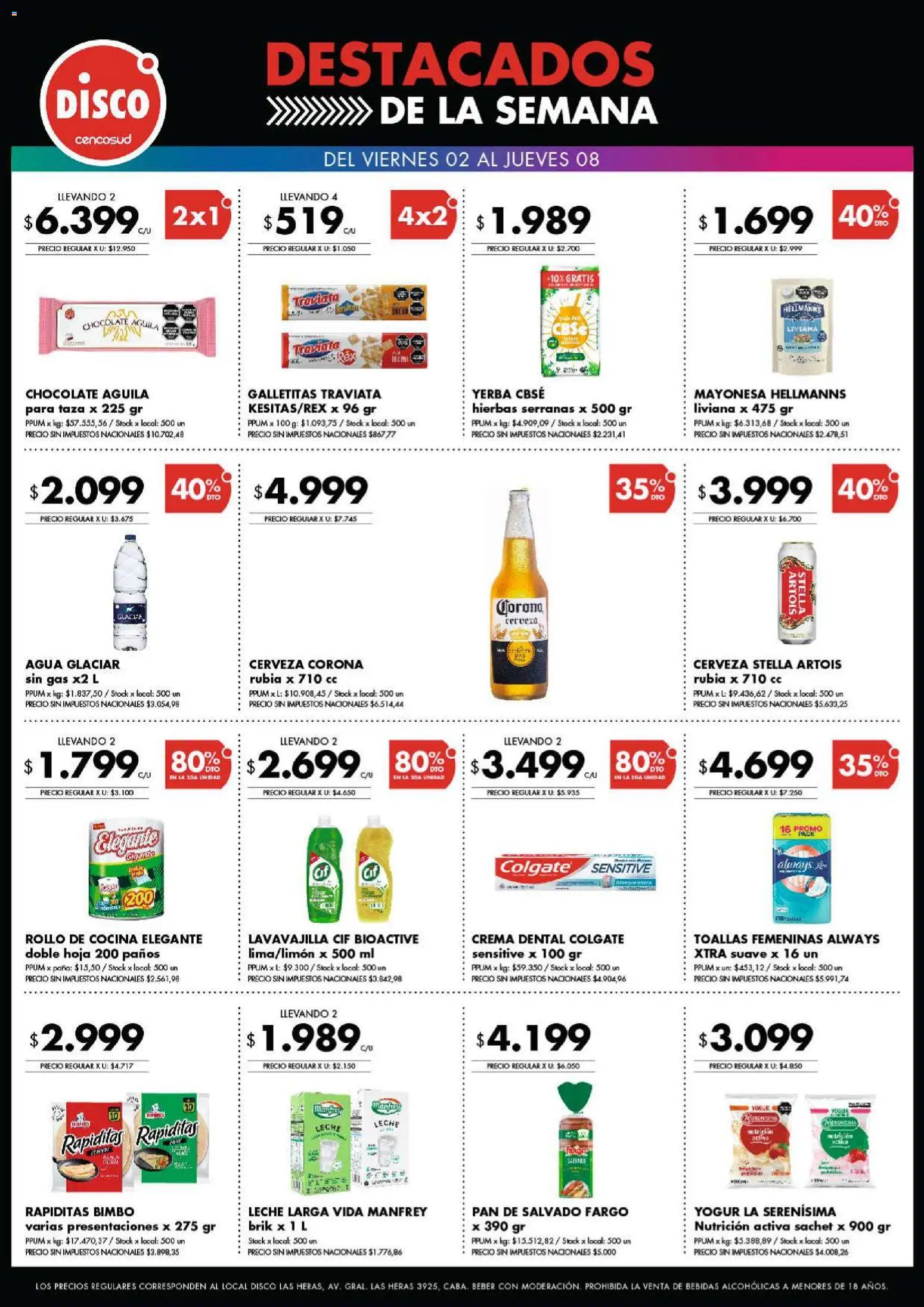 Vista previa del folleto de la tienda Disco válido desde el 02/10/2026 