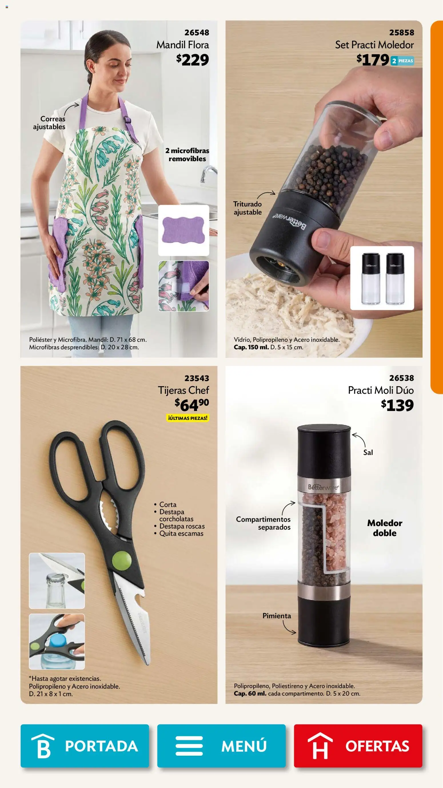 Vista previa las ofertas de la tienda Betterware - Betterware campaña 8 2026 desde el 03/08/2026 