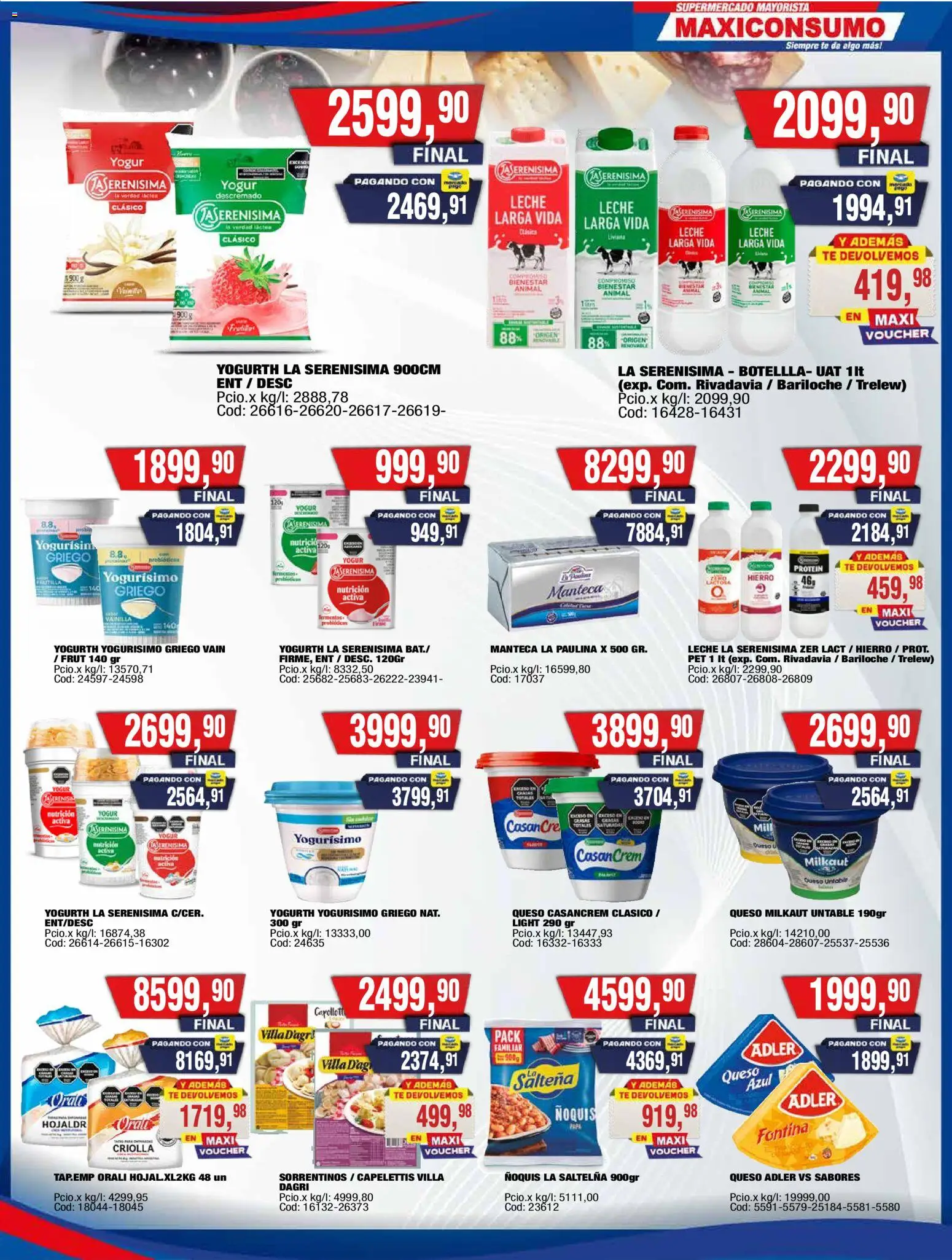 Vista previa del folleto de la tienda Maxiconsumo válido desde el 19/10/2026 