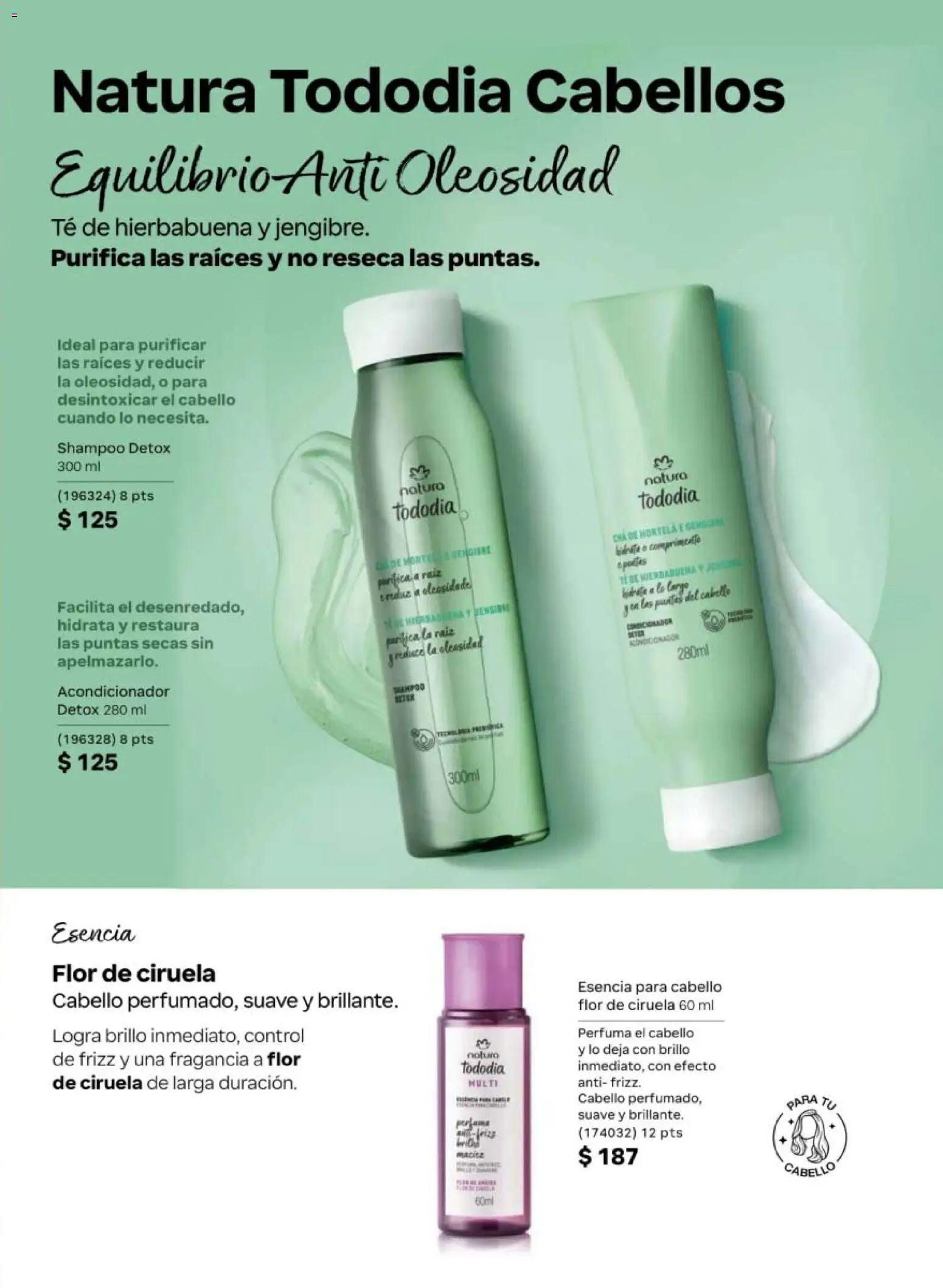 Vista previa las ofertas de la tienda Natura - Natura campaña 6 2026 desde el 02/04/2026 - Té, Shampoo, Acondicionador, Fragancia, Brillo