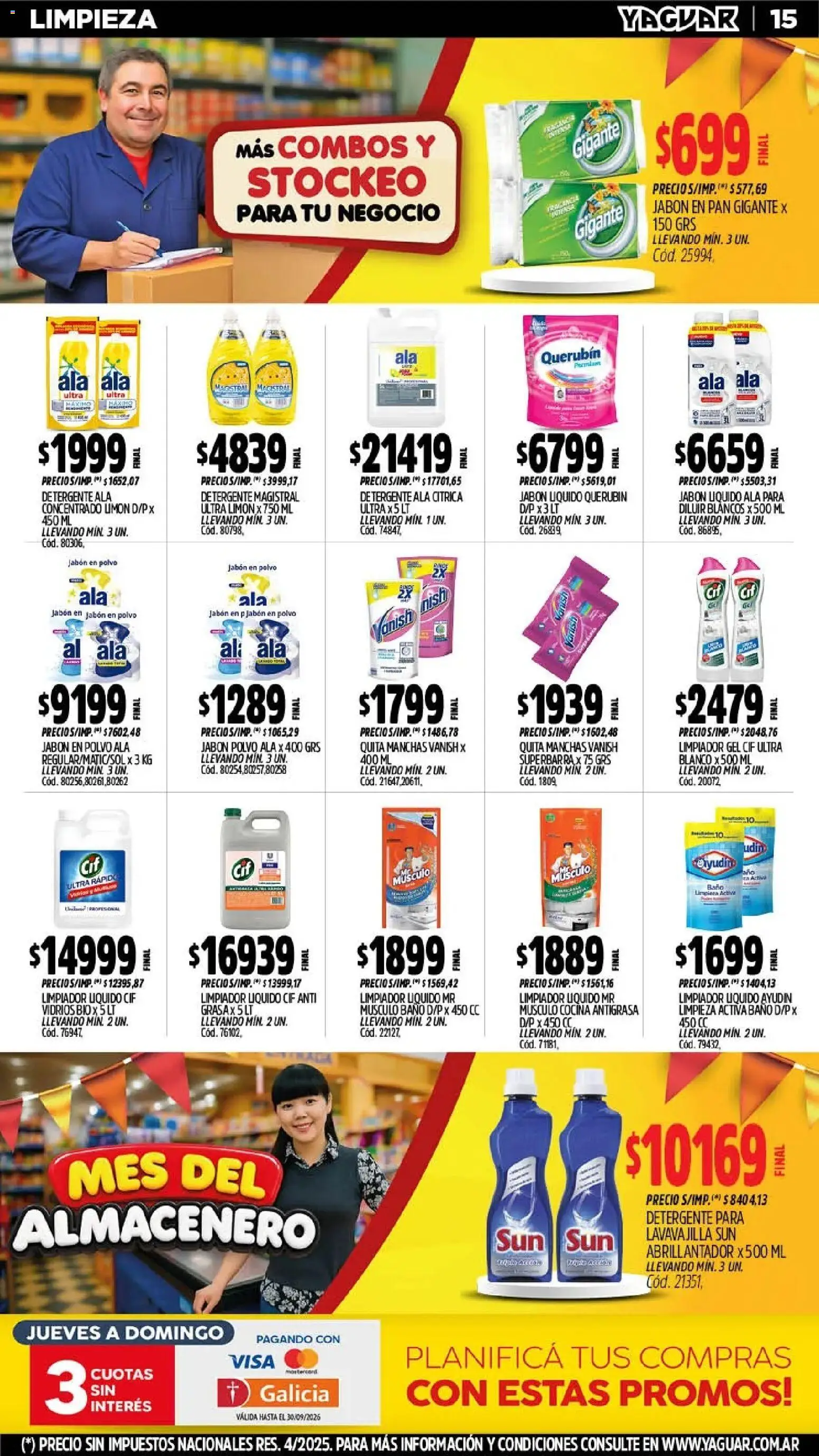 Vista previa del folleto de la tienda Yaguar válido desde el 28/09/2026 