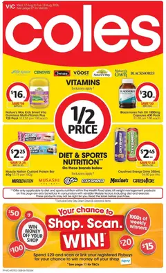 Preview of catalogue Coles catalogue VIC from shop Coles valid 12/08/2026