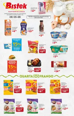 Pré-Visualização do folheto "Bistek Supermercados ofertas Quarta dos Frios" da loja Bistek Supermercados válido a partir de 06/05/2026