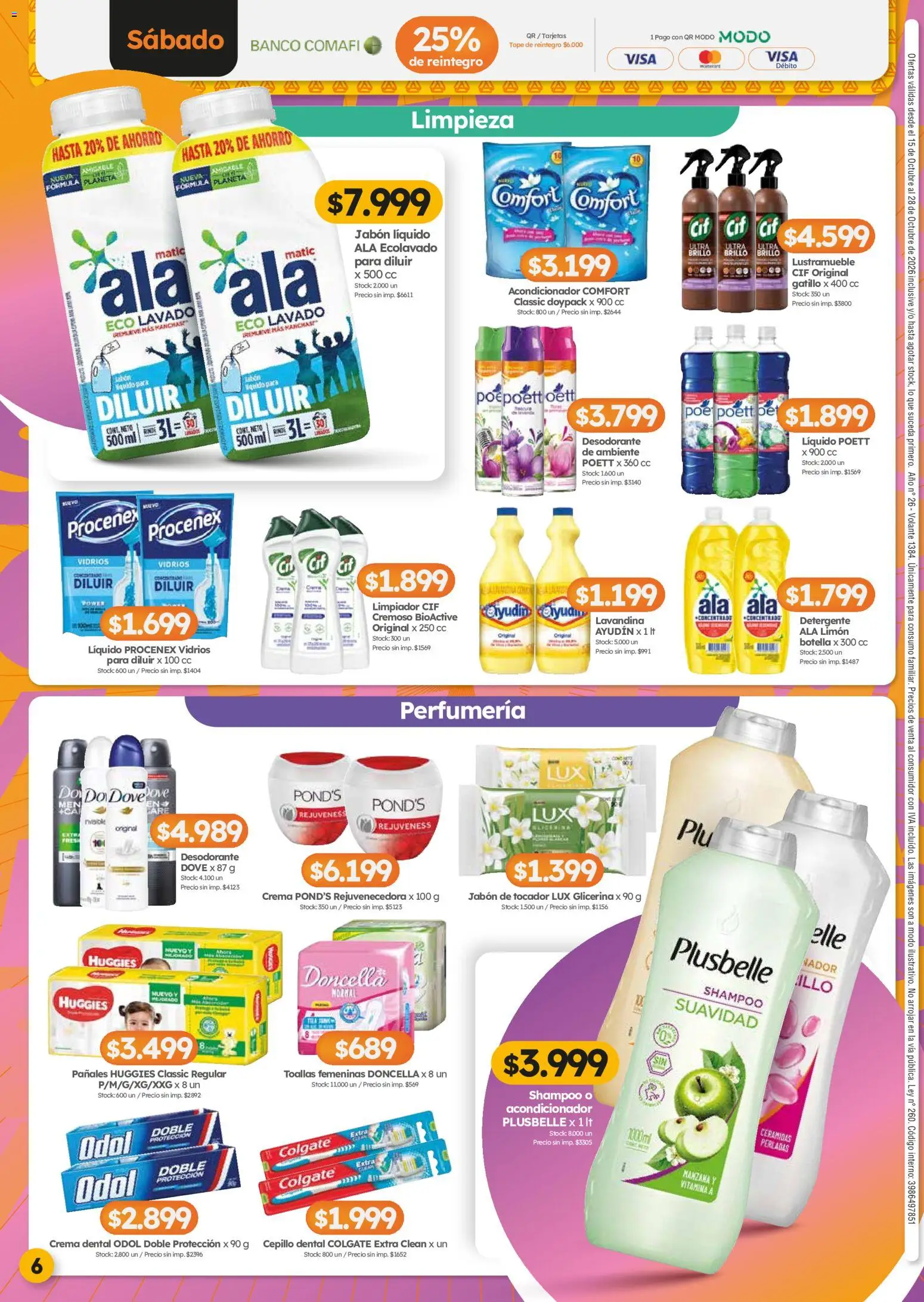 Vista previa del folleto de la tienda Cordiez válido desde el 15/10/2026 