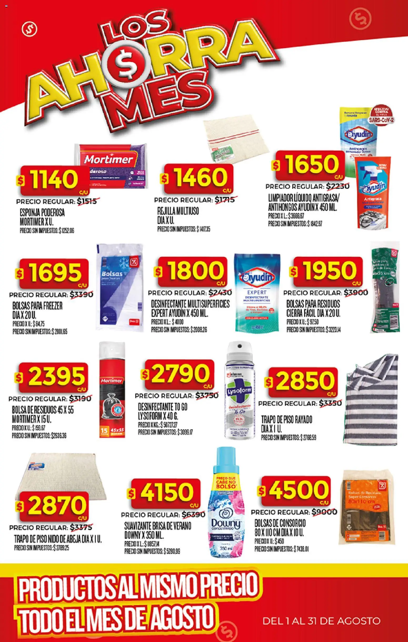 Vista previa del folleto de la tienda Dia válido desde el 03/08/2026 