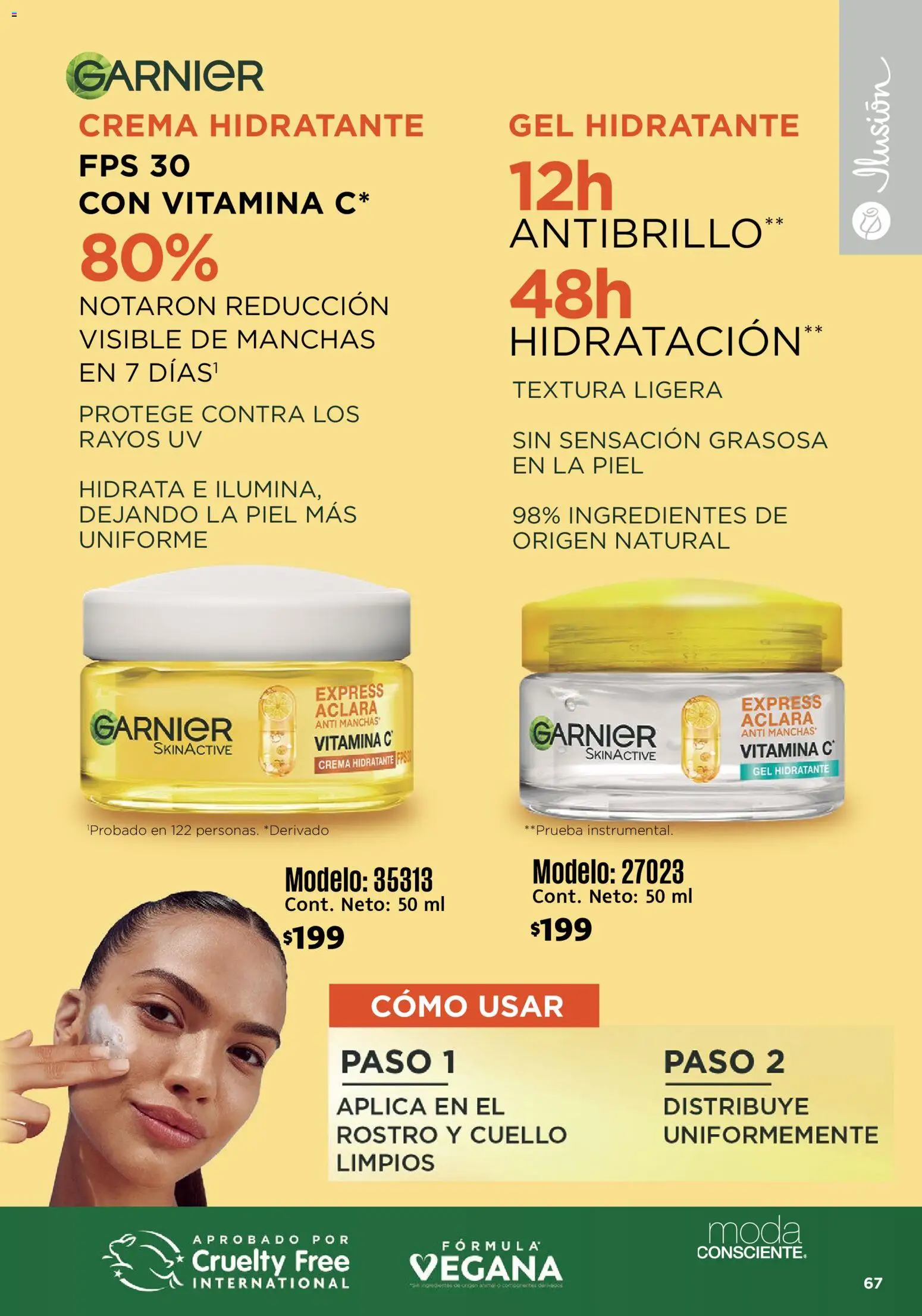 Vista previa las ofertas de la tienda Ilusión - Ilusión catálogo Marcas Amigas desde el 01/09/2026 - Crema, Ingredientes