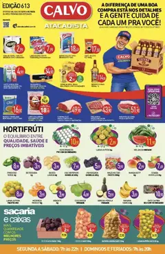 Pré-Visualização do folheto "Calvo Atacadista - Ofertas da semana" da loja Calvo Atacadista válido a partir de 02/10/2026