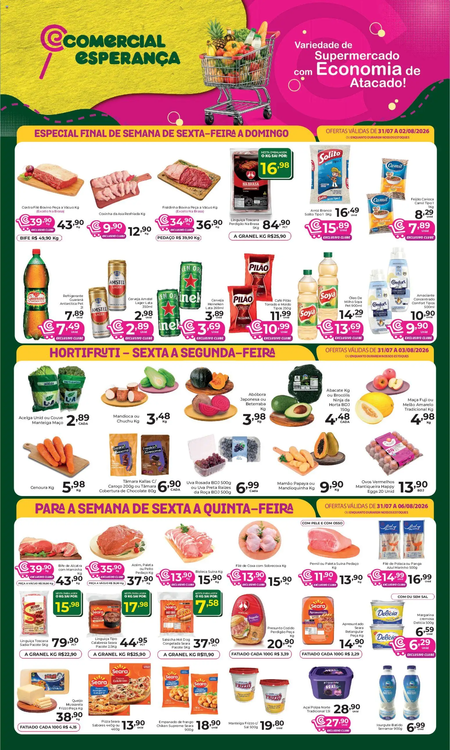 Pré-Visualização do folheto "Comercial Esperança ofertas Guarulhos" da loja Comercial Esperança válido a partir de 31/07/2026