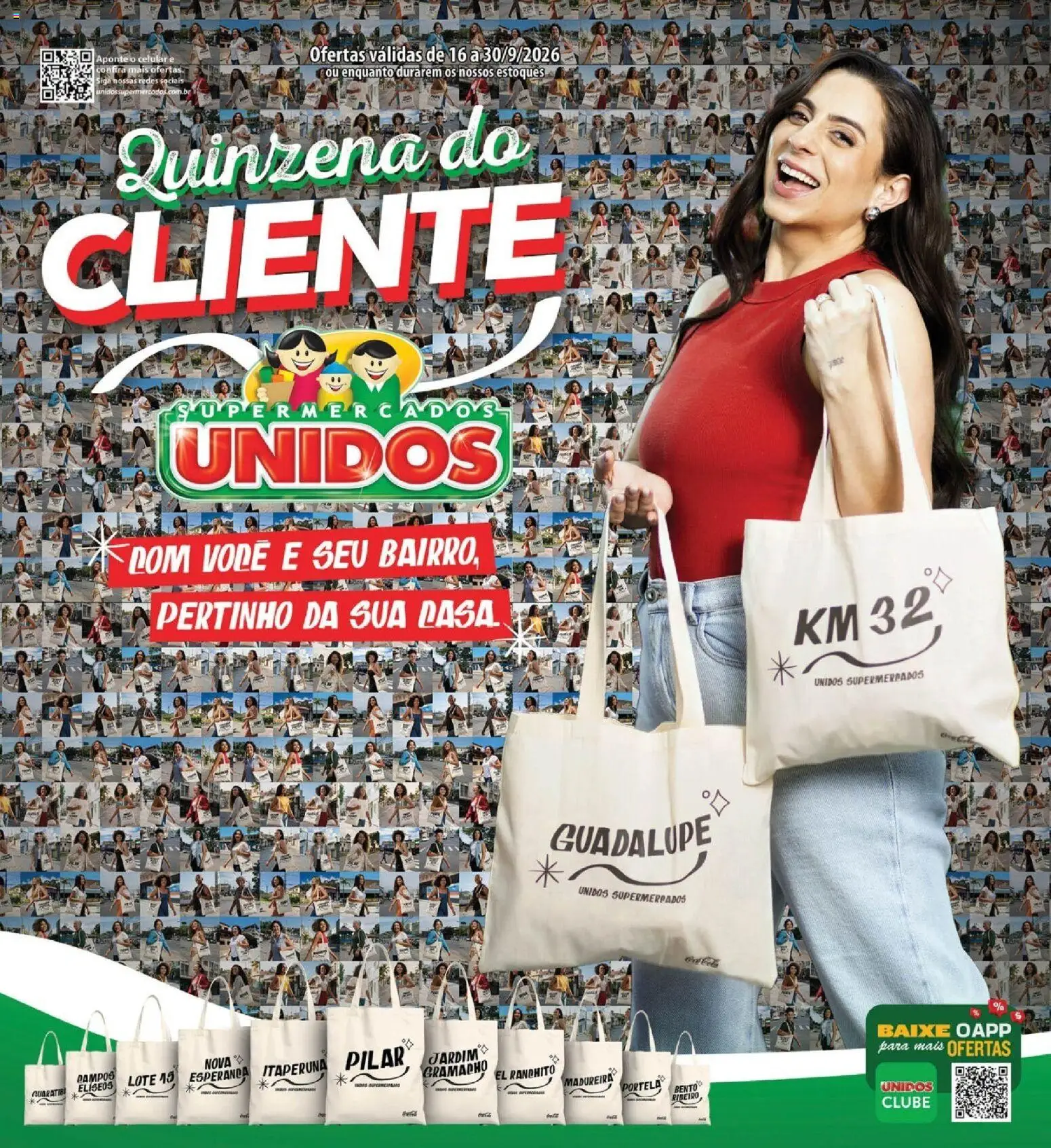 Pré-Visualização do folheto "Supermercados Unidos - Ofertas da semana" da loja Supermercados Unidos válido a partir de 16/09/2026 - Celular