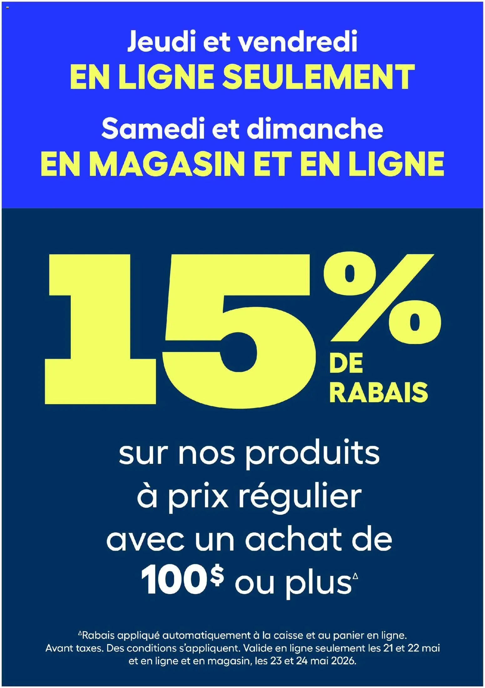 Preview of leaflet Rona circulaire from shop Rona is valid from May 21, 2026