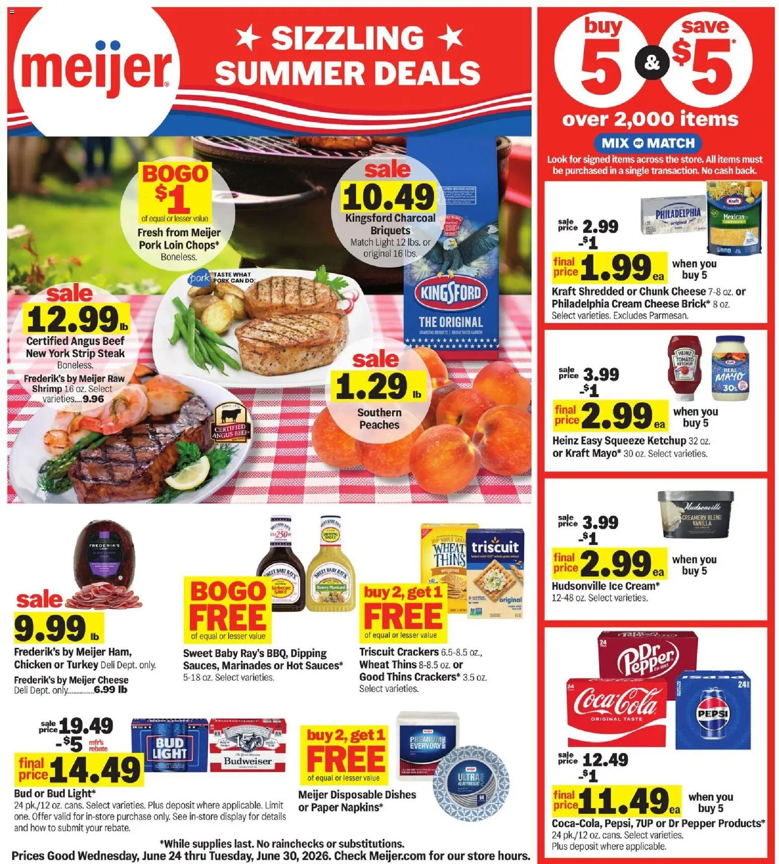 Ad Preview of Meijer Meijer Weekly Ad from 06/24/2026