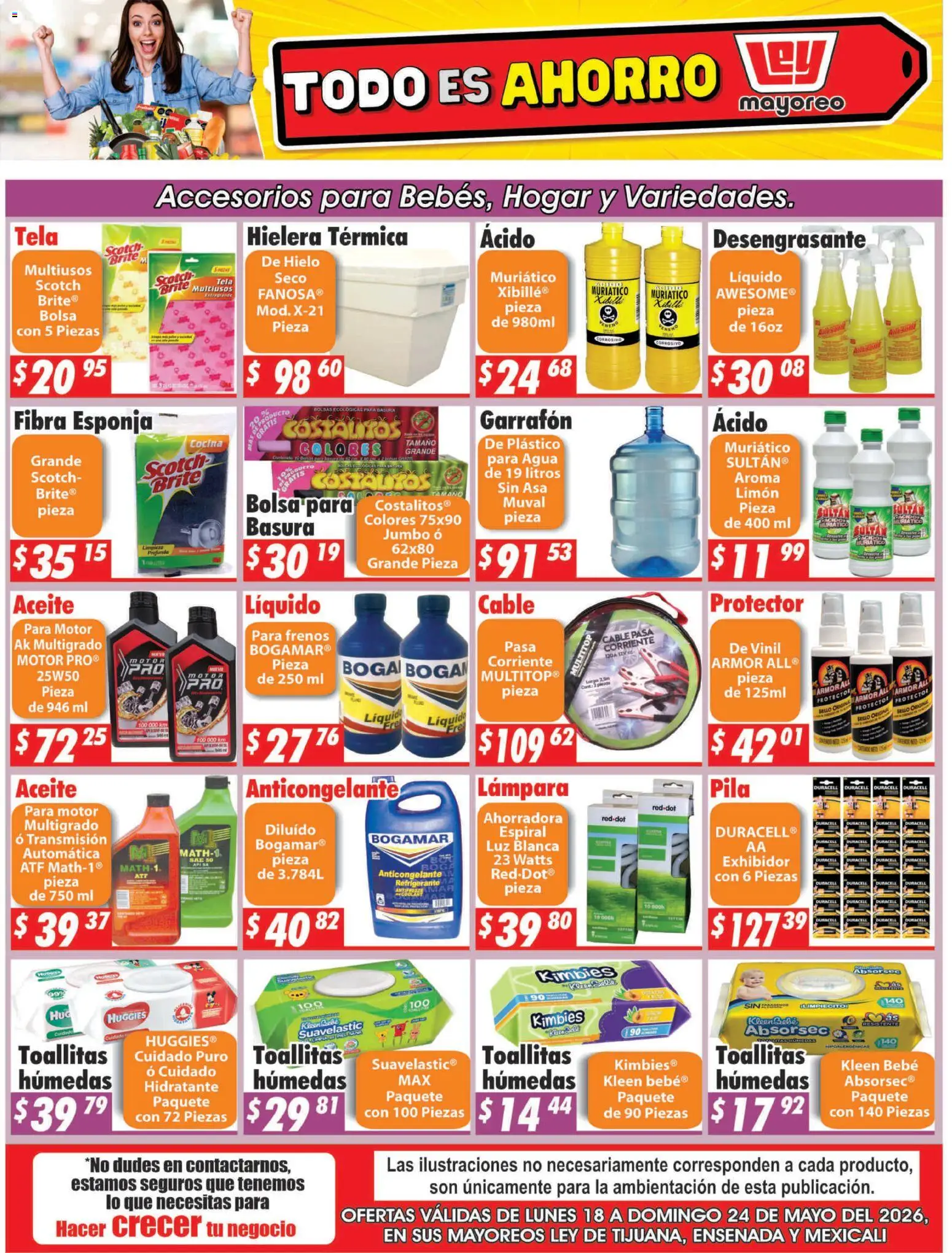 Vista previa las ofertas de la tienda Casa Ley - Casa Ley folleto Frontera desde el 18/05/2026 