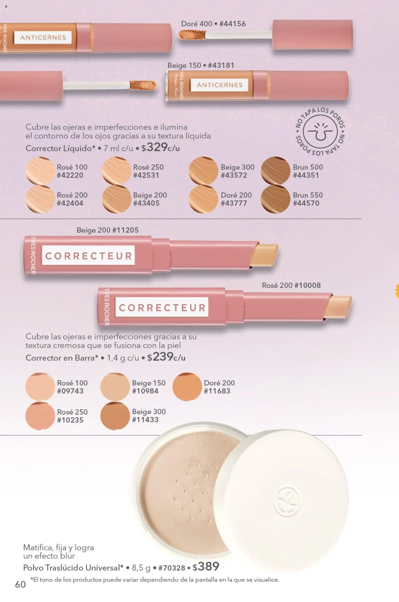 Vista previa las ofertas de la tienda Yves Rocher - Yves Rocher campaña 9 2026 desde el 23/06/2026 - Corrector, Contorno, Polvo