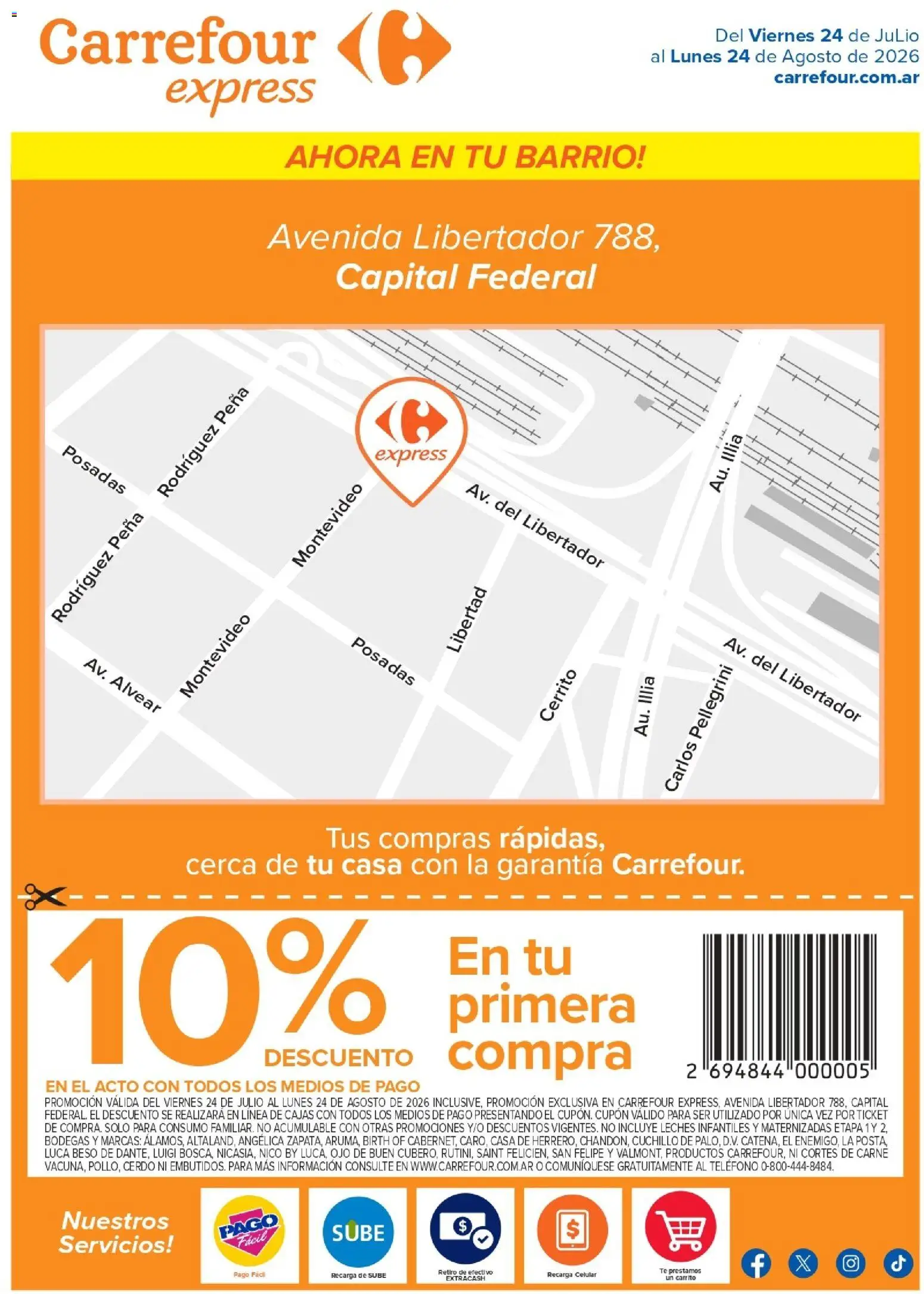 Vista previa del folleto de la tienda Carrefour válido desde el 24/07/2026 
