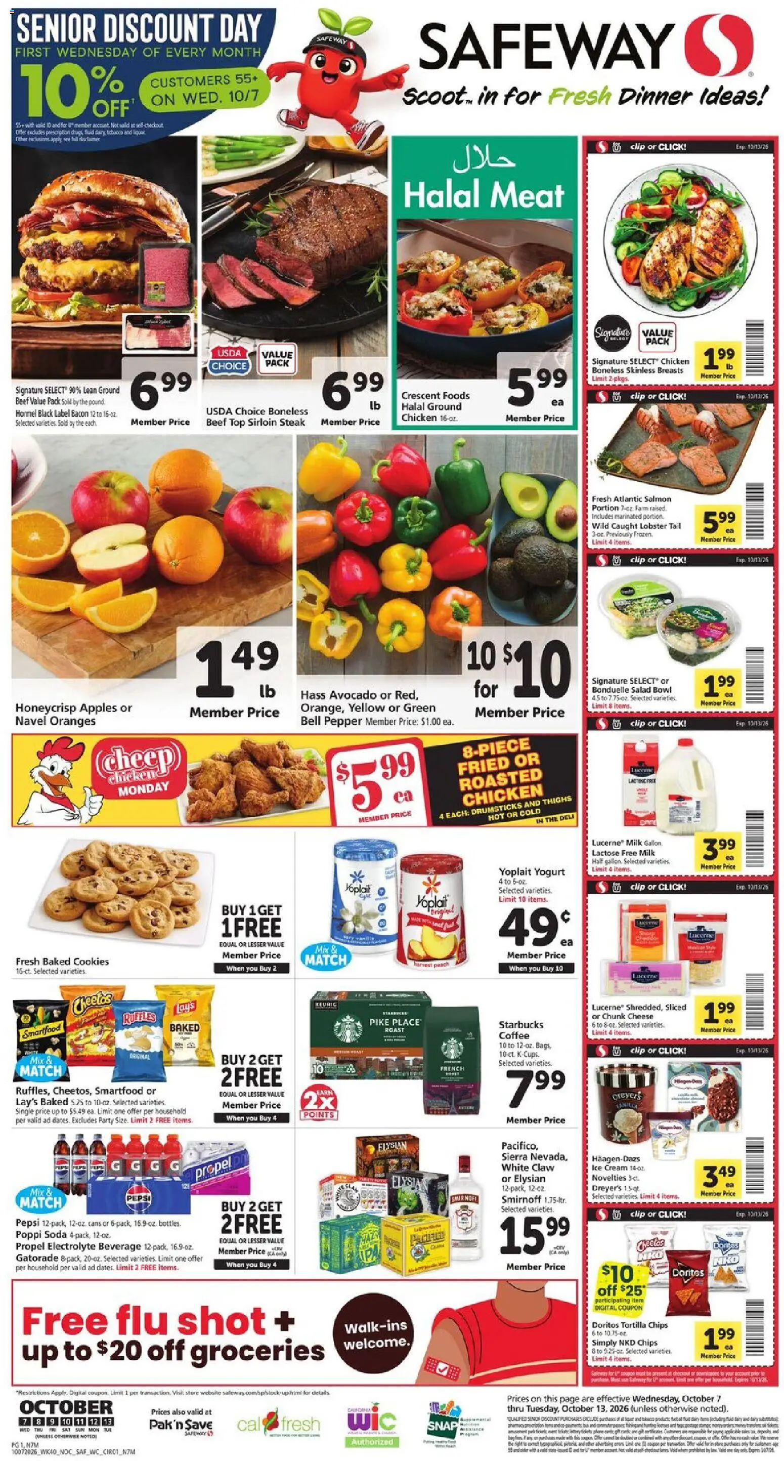 Ad Preview of Safeway Safeway Weekly Ad from 10/07/2026