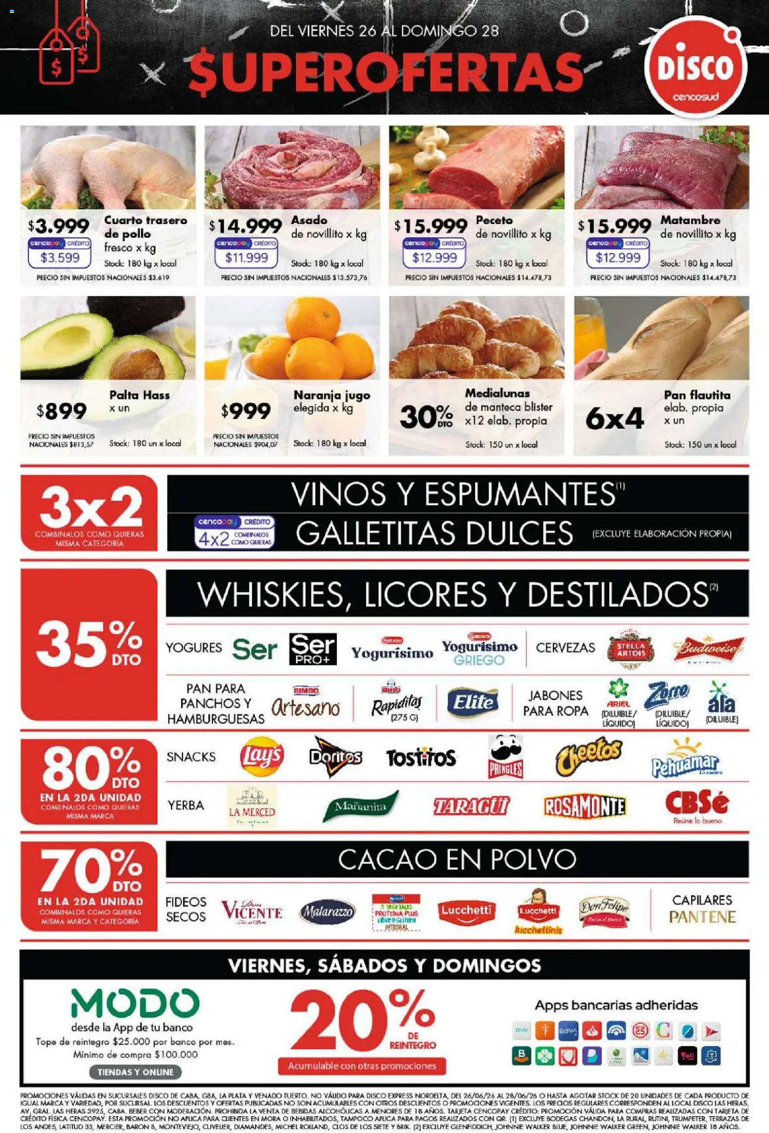 Vista previa del folleto de la tienda Disco válido desde el 26/06/2026 