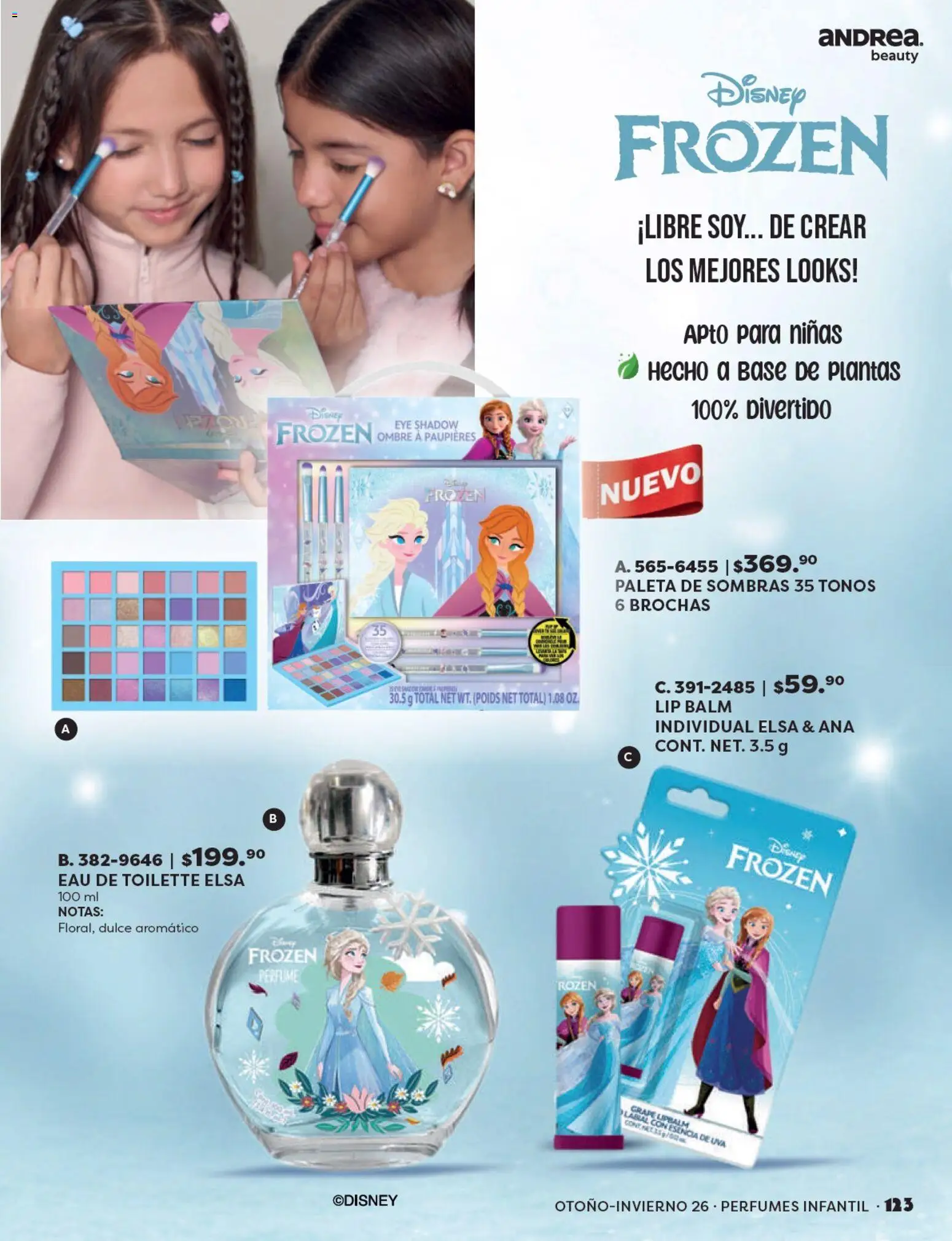 Vista previa las ofertas de la tienda Andrea - Andrea catálogo Beauty desde el 23/08/2026 