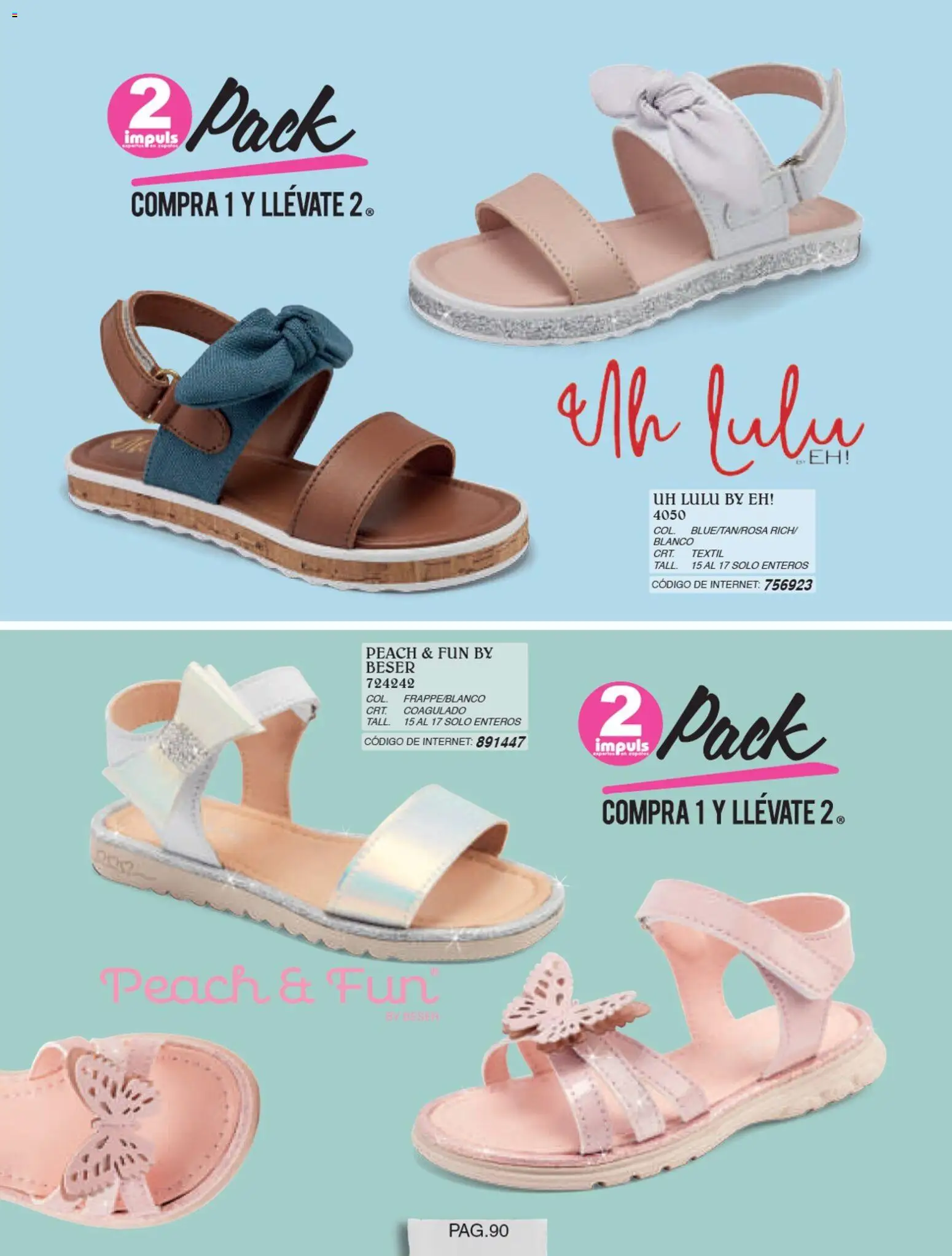 Vista previa las ofertas de la tienda Impuls - Impuls catálogo Niña desde el 01/07/2026 