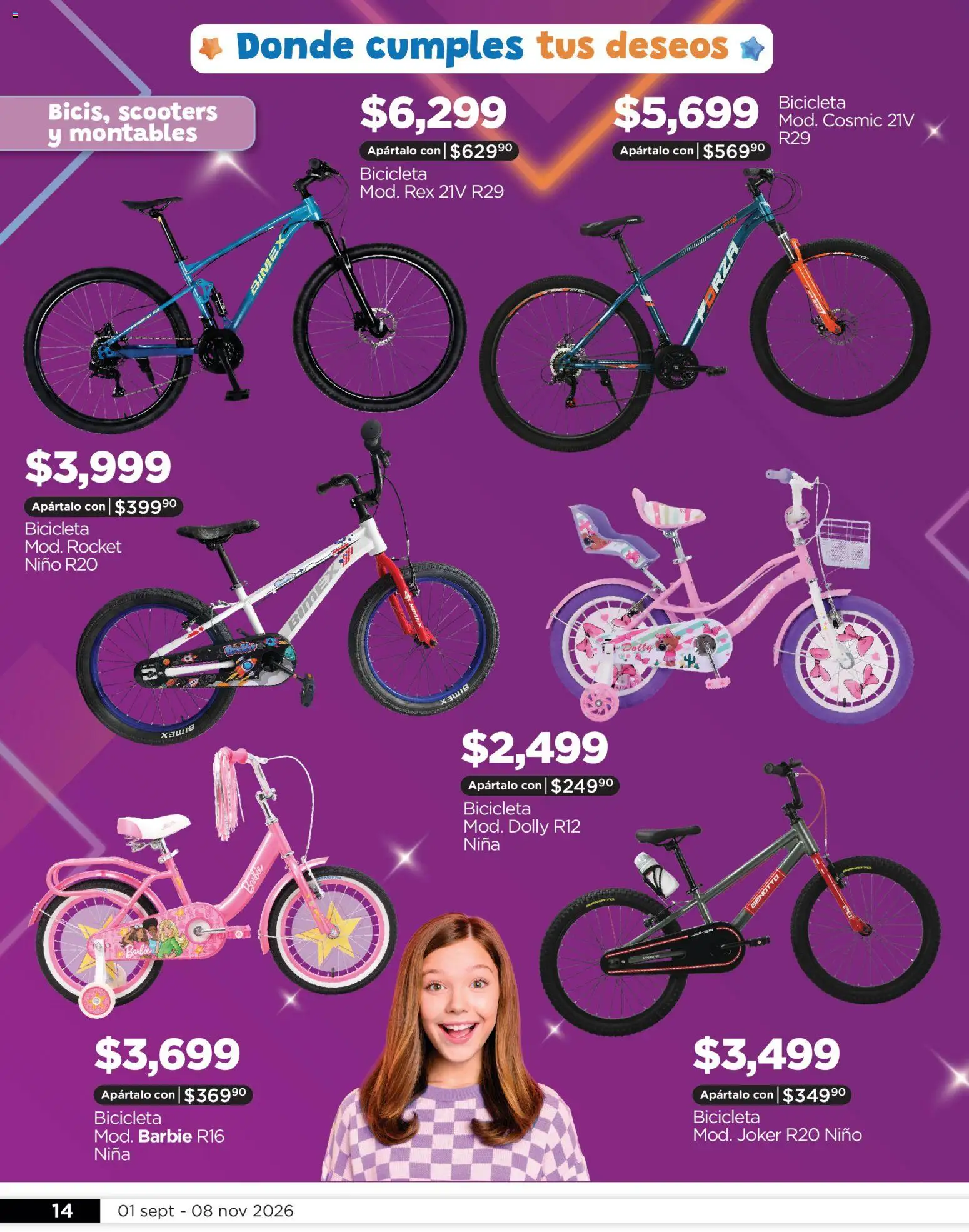 Vista previa las ofertas de la tienda Chedraui - Chedraui Apártalo así de fácil y cumple tus deseos desde el 01/09/2026 