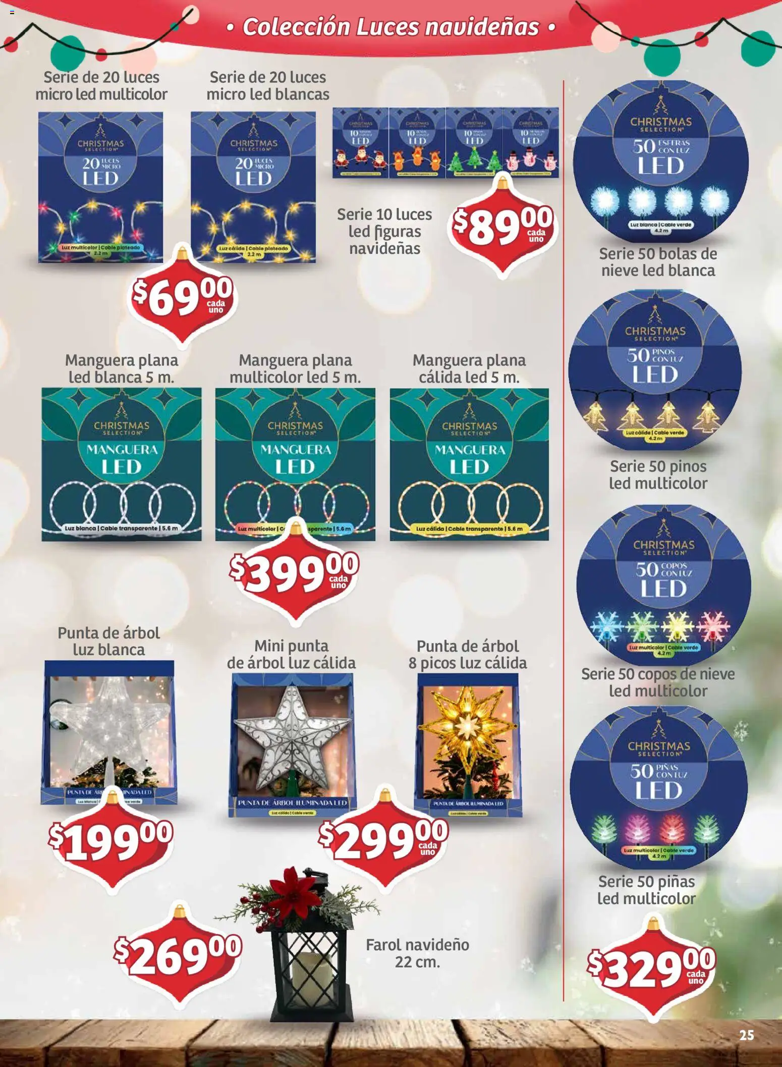 Vista previa las ofertas de la tienda Soriana - Soriana folleto Decoración de Navidad Mercado desde el 30/09/2026 