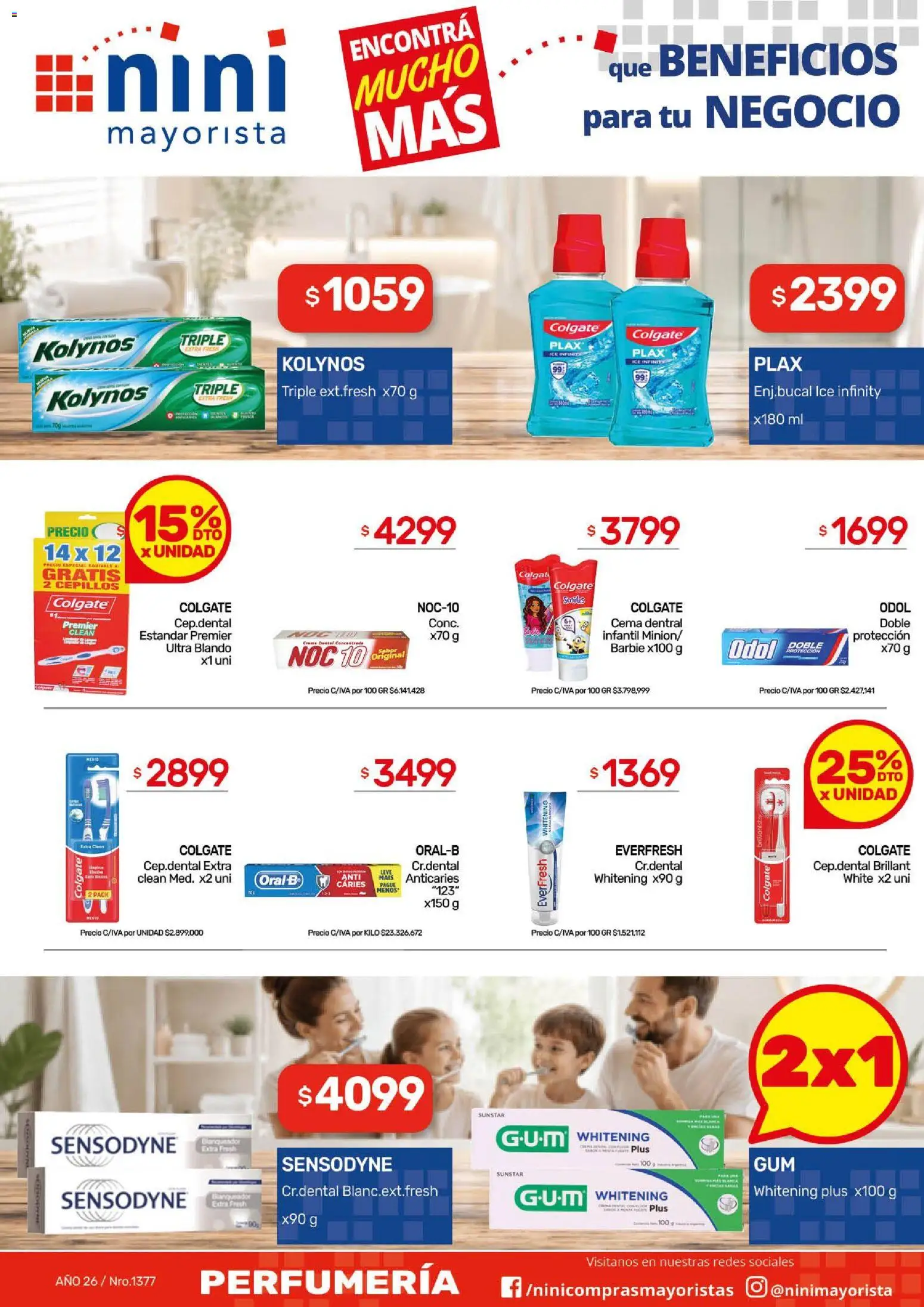 Vista previa del folleto de la tienda NINI Mayorista válido desde el 14/09/2026 