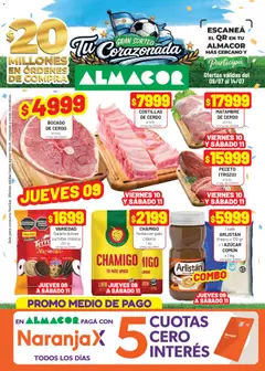 Vista previa del folleto de la tienda Almacor válido desde el 09/07/2026 