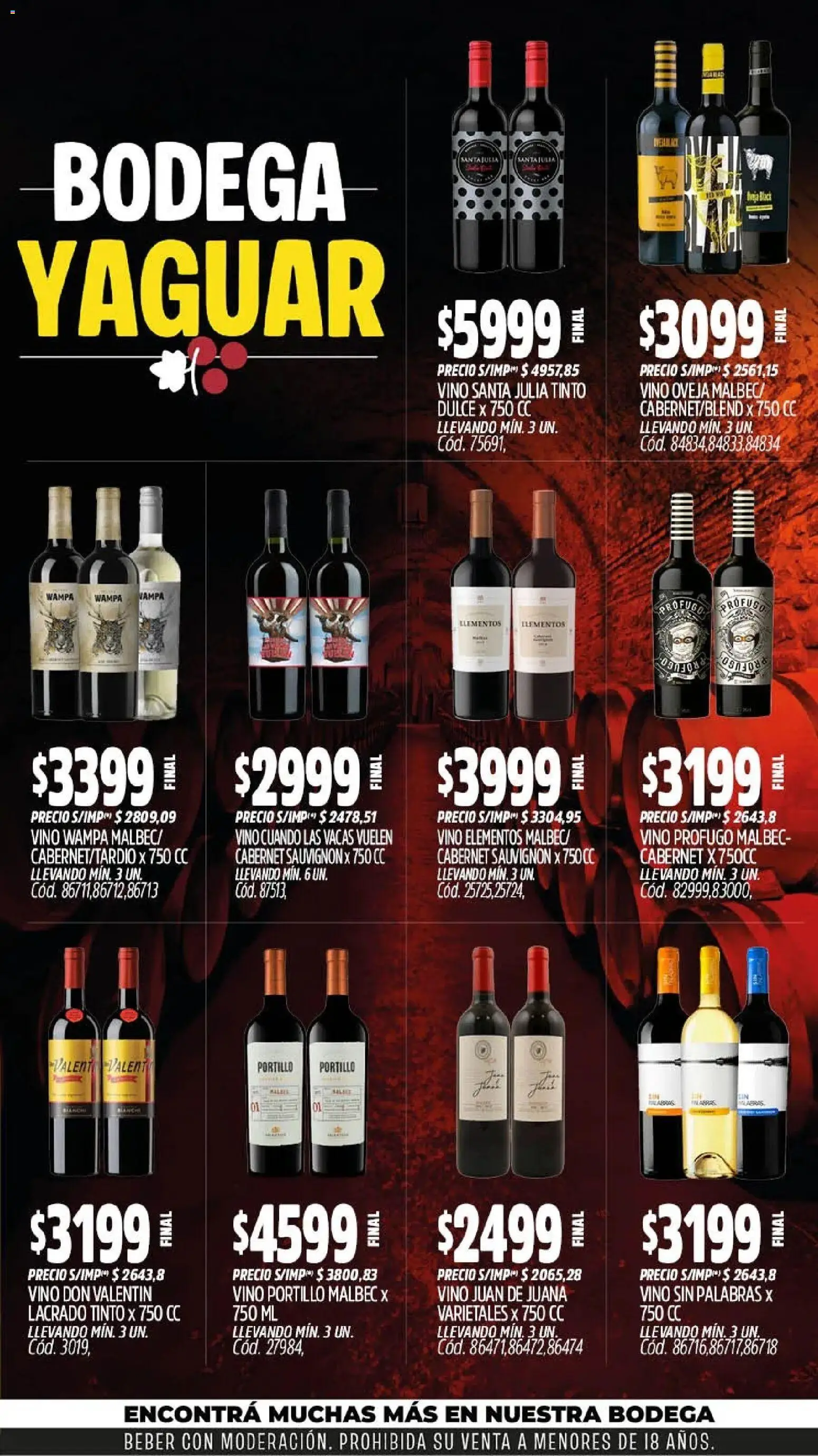 Vista previa del folleto de la tienda Yaguar válido desde el 28/09/2026 