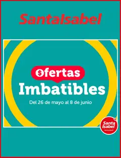Folleto de la tienda Santa Isabel válido desde el 25.05.2026 