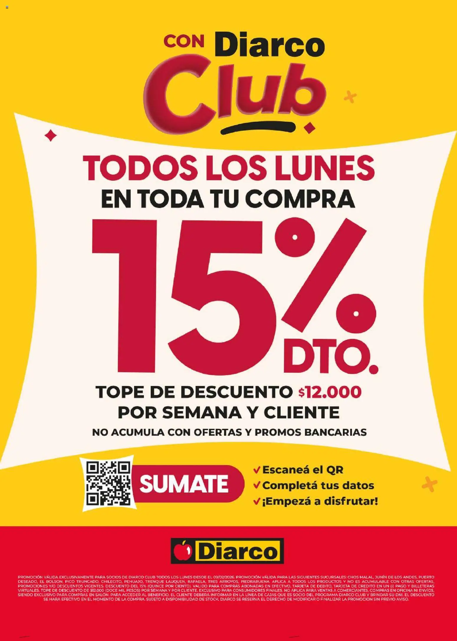 Vista previa del folleto de la tienda Diarco válido desde el 03/08/2026 - Pico