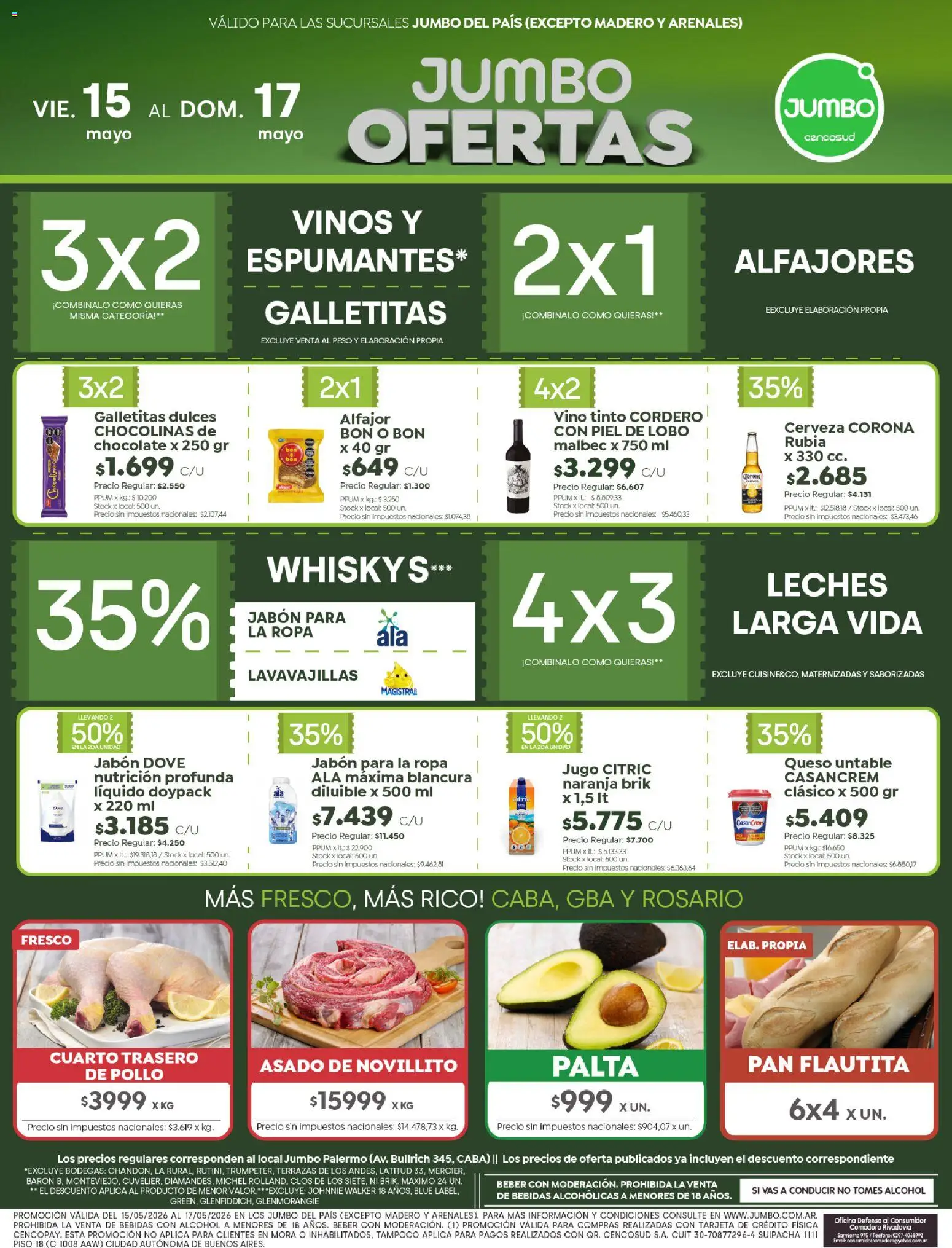 Vista previa del folleto de la tienda Jumbo válido desde el 15/05/2026 