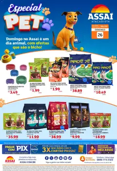 Pré-Visualização do folheto "Assaí Atacadista ofertas - MS" da loja Assaí Atacadista válido a partir de 26/07/2026