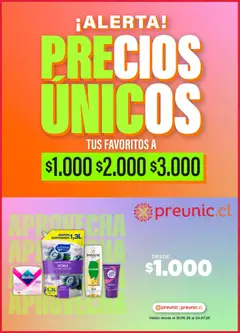 Folleto de la tienda Preunic válido desde el 22.06.2026 