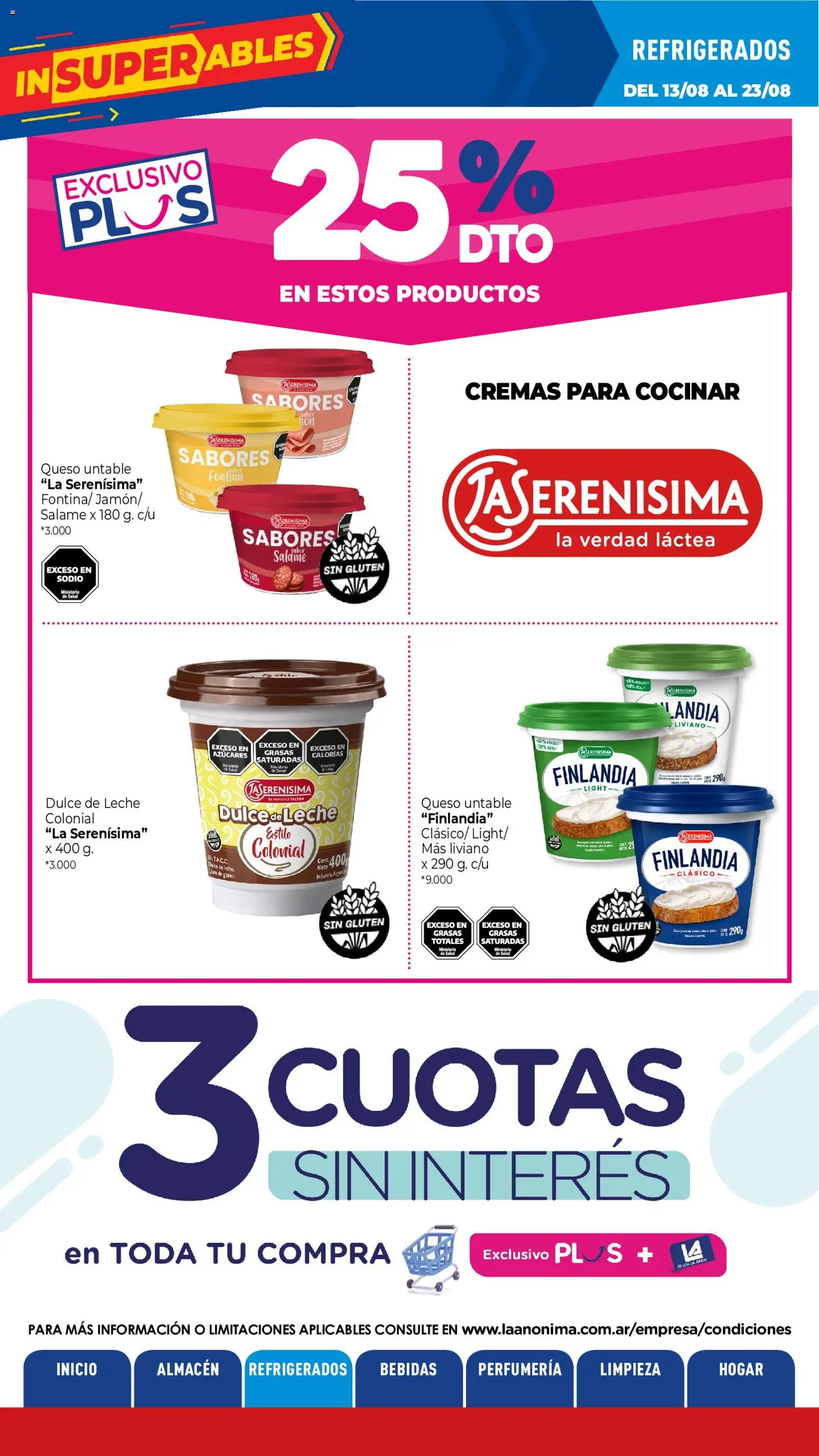 Vista previa del folleto de la tienda La Anonima válido desde el 13/08/2026 