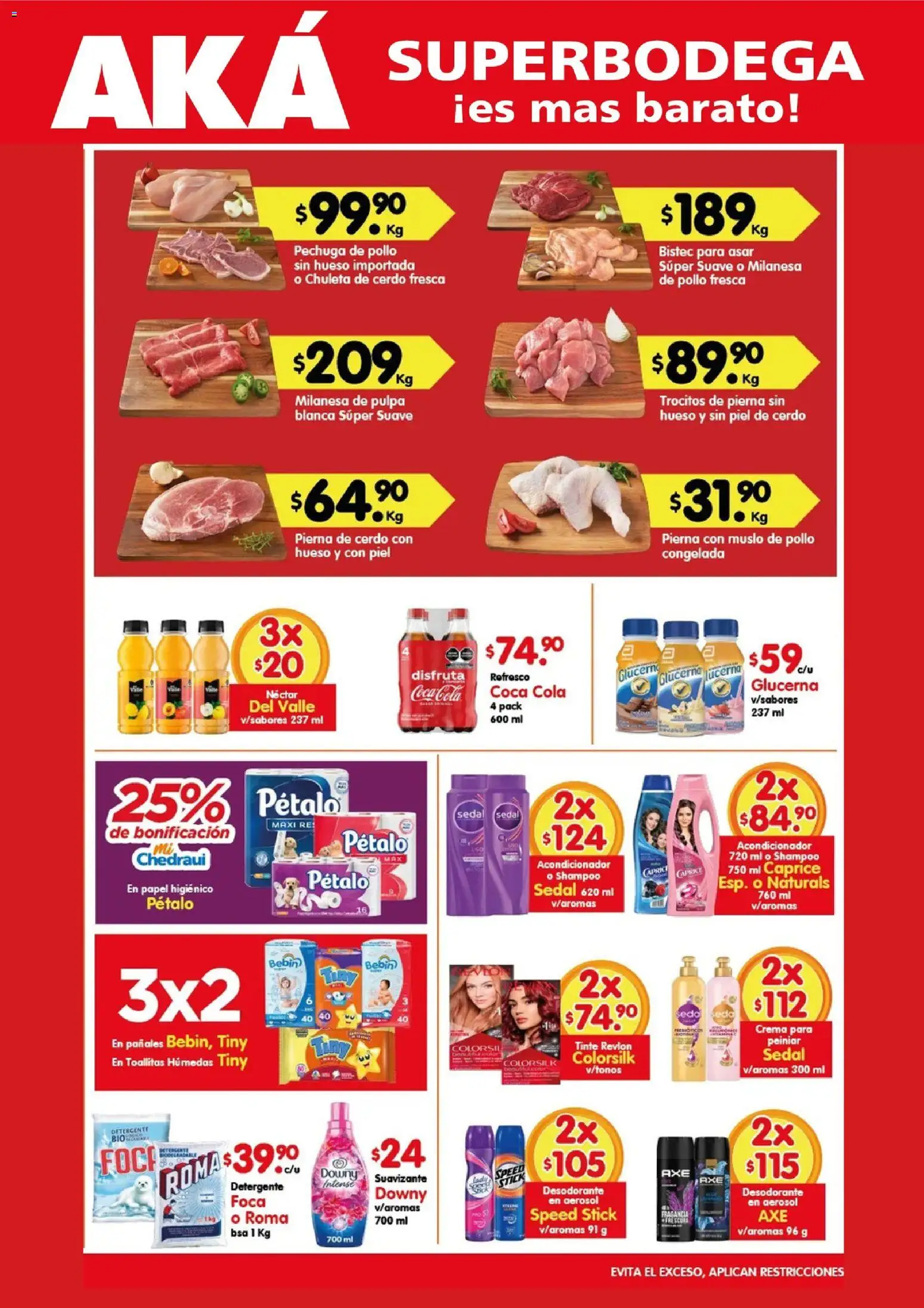 Vista previa las ofertas de la tienda Arteli - Arteli folleto Carnita Asada Aká Superbodegas desde el 04/09/2026 