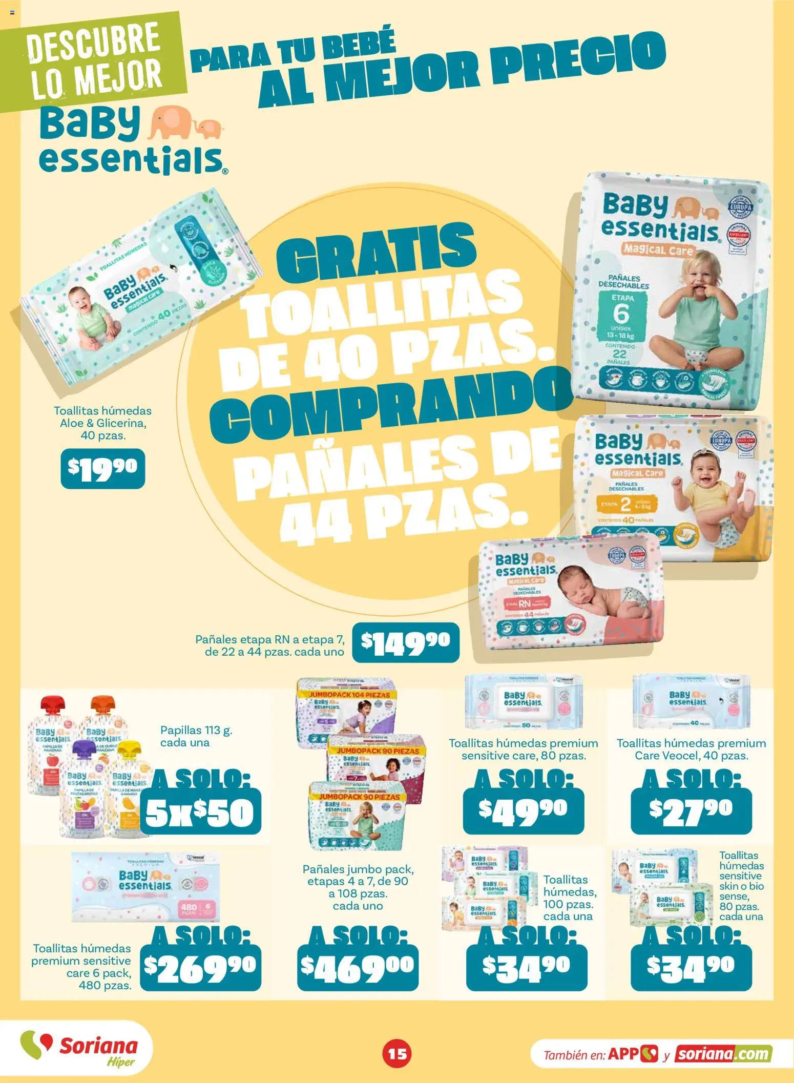 Vista previa las ofertas de la tienda Soriana - Soriana Descubre lo mejor al mejor precio Híper Nacional desde el 31/08/2026 