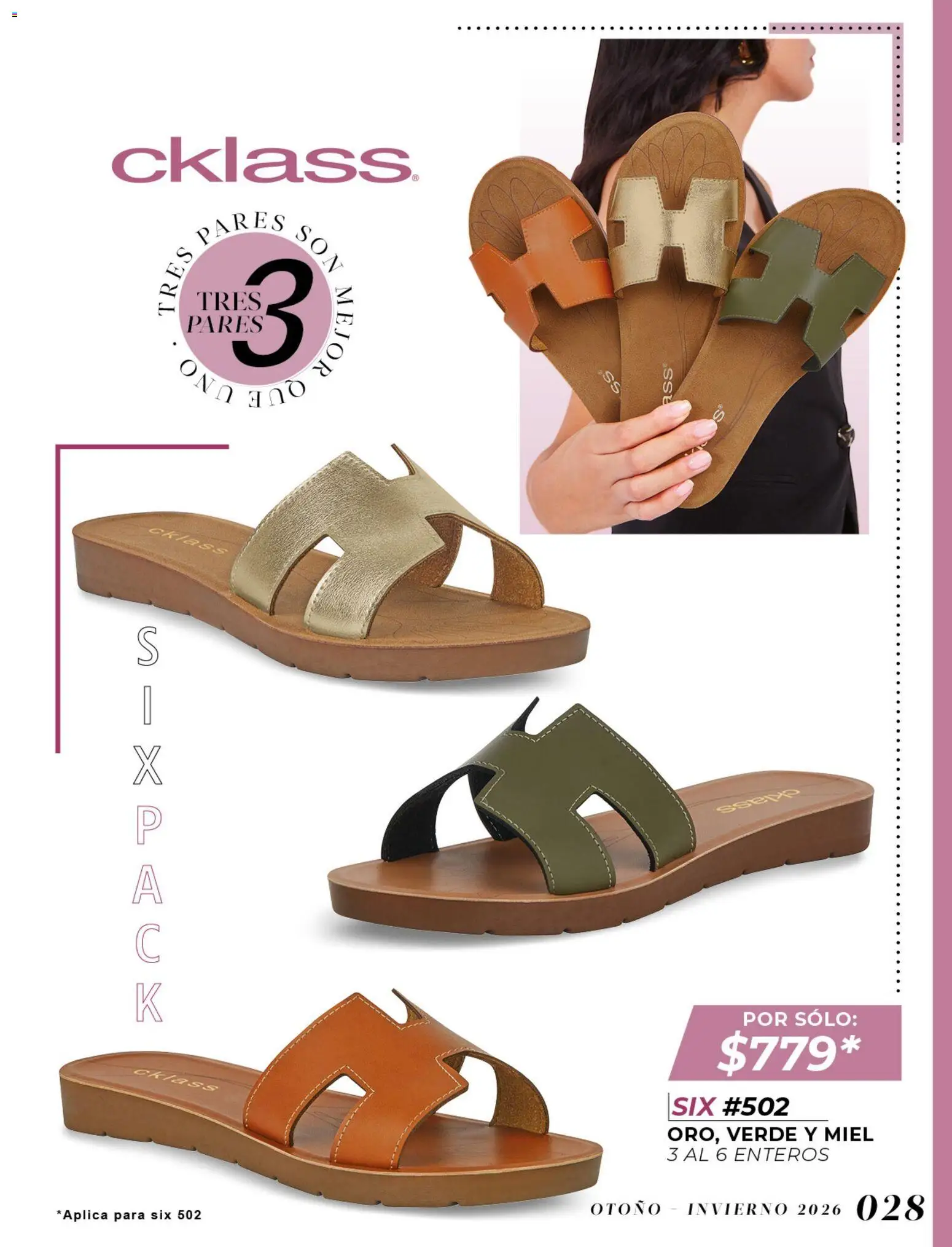 Vista previa las ofertas de la tienda Cklass - Cklass catálogo Six & dúo pack desde el 08/07/2026 