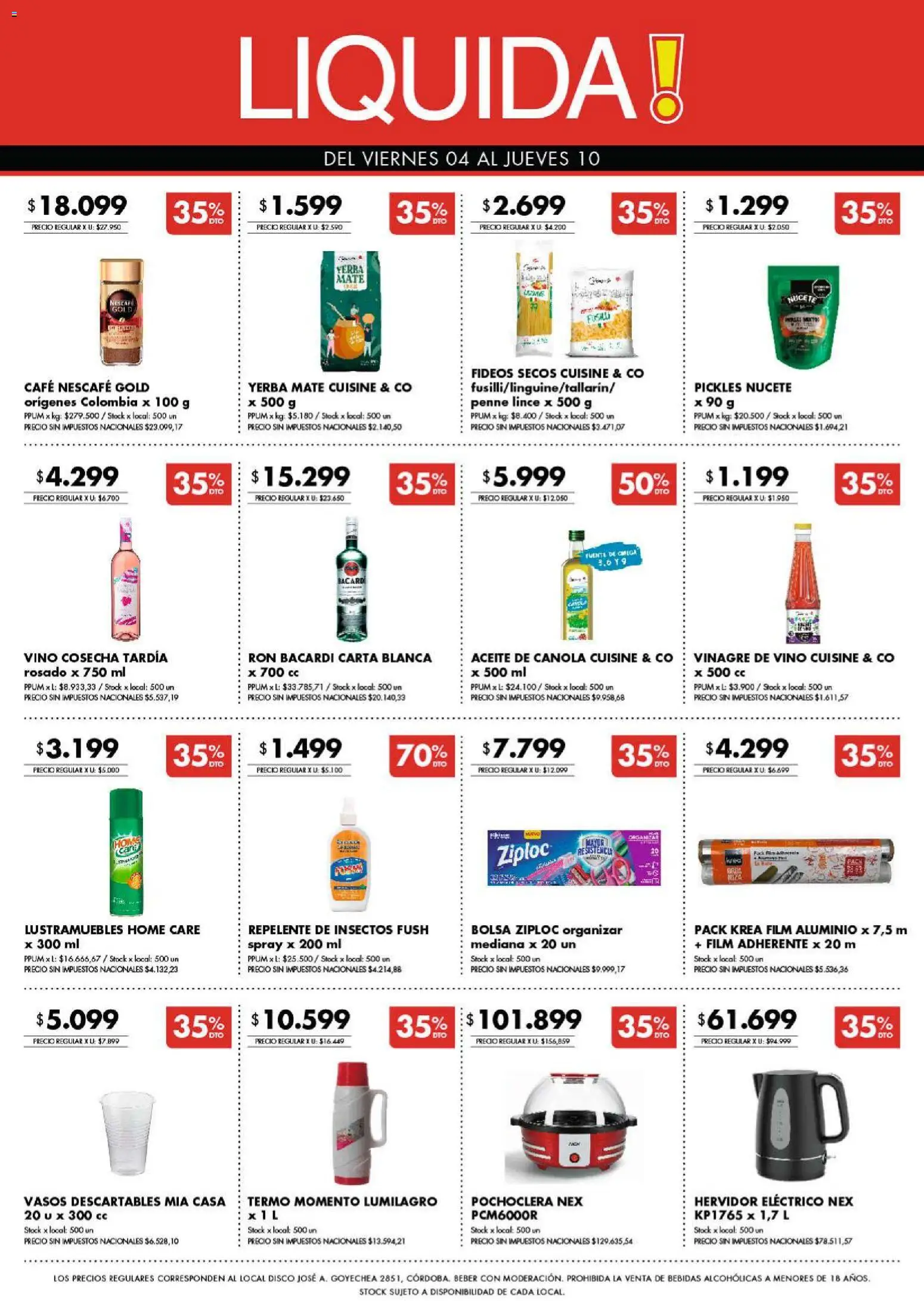 Vista previa del folleto de la tienda Disco válido desde el 04/09/2026 